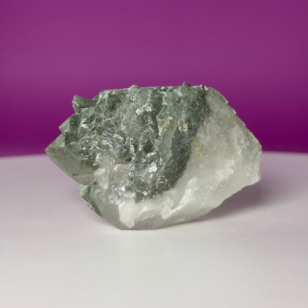 Chlorite Quartz Crystal Specimen from Pakistan
