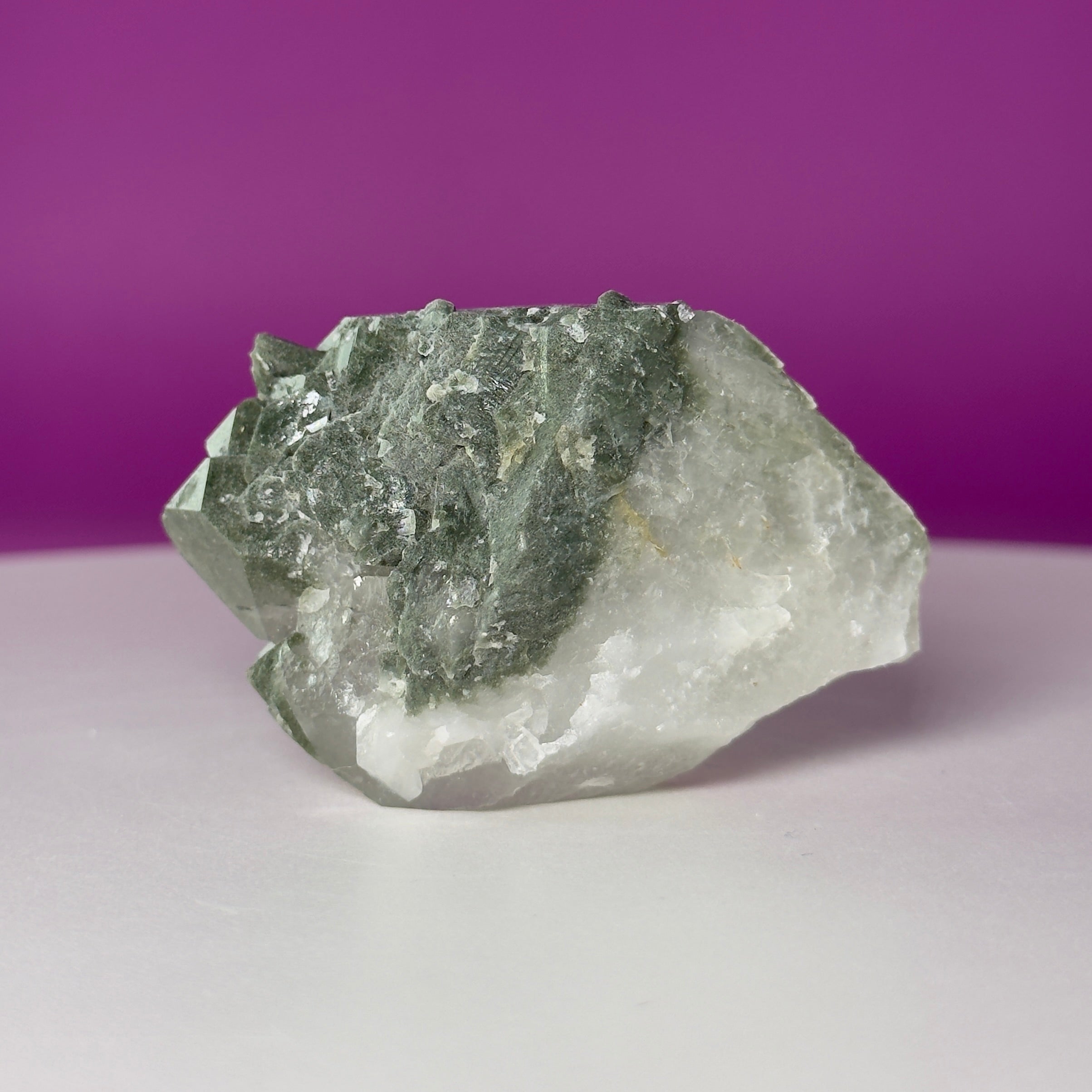 Chlorite Quartz Crystal Specimen from Pakistan