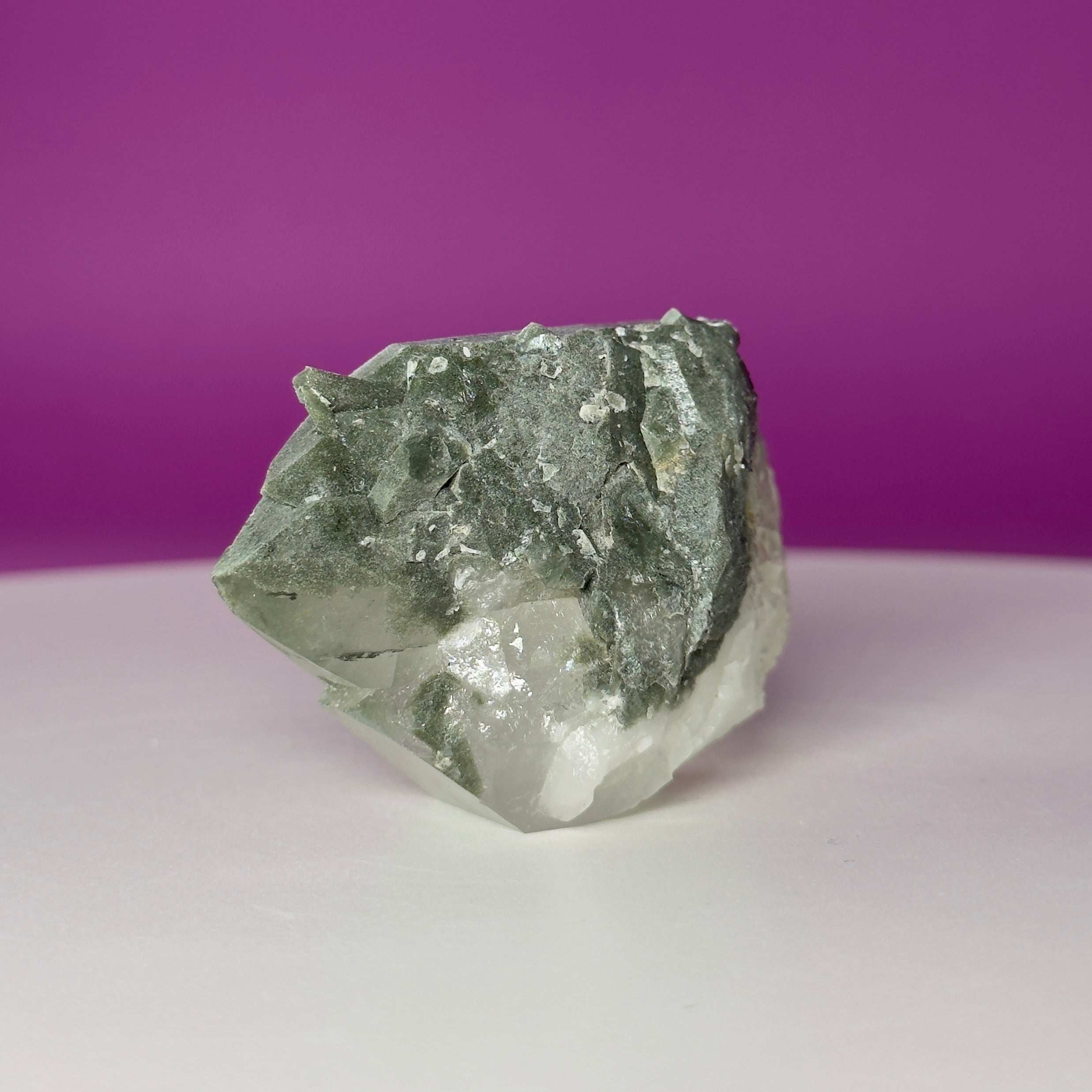 Chlorite Quartz Crystal Specimen from Pakistan