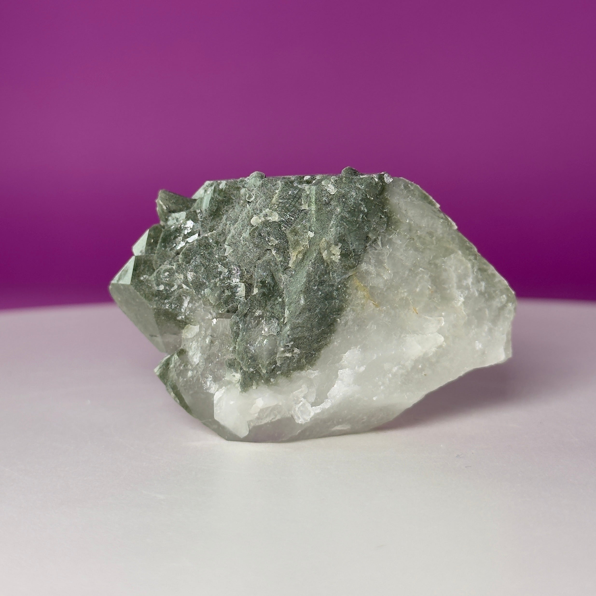 Chlorite Quartz Crystal Specimen from Pakistan
