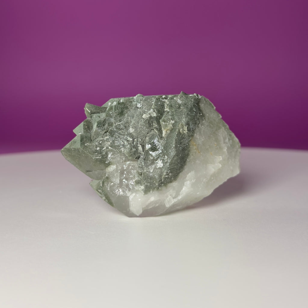 Chlorite Quartz Crystal Specimen from Pakistan