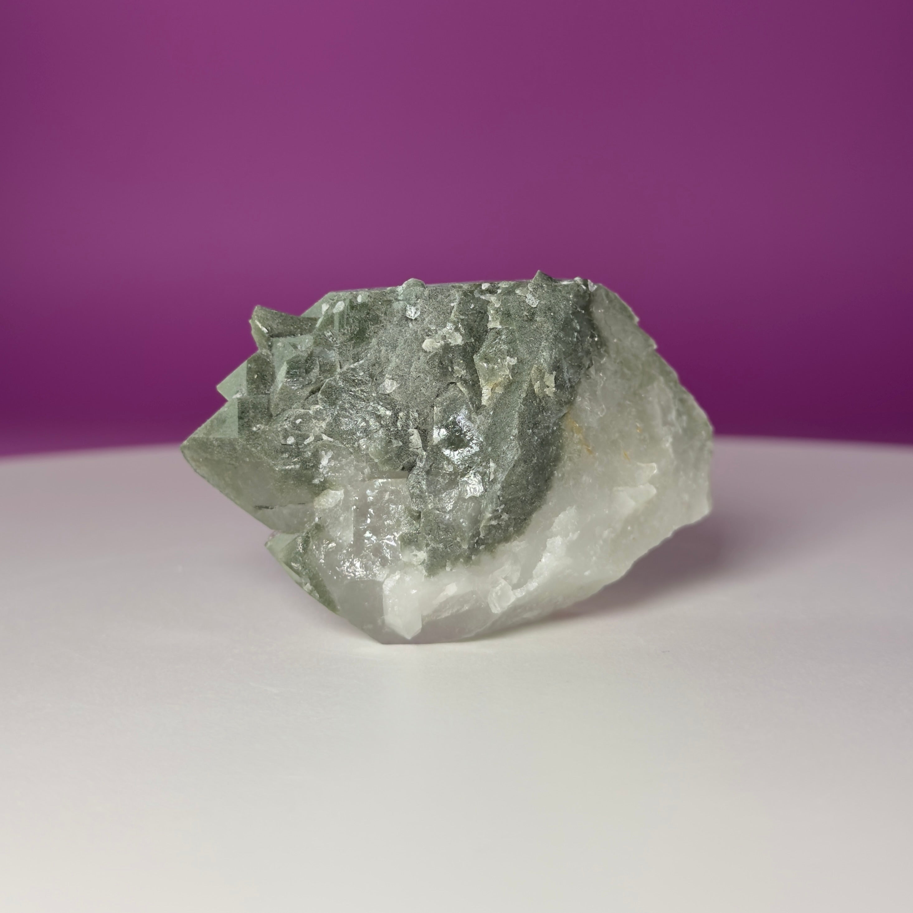 Chlorite Quartz Crystal Specimen from Pakistan