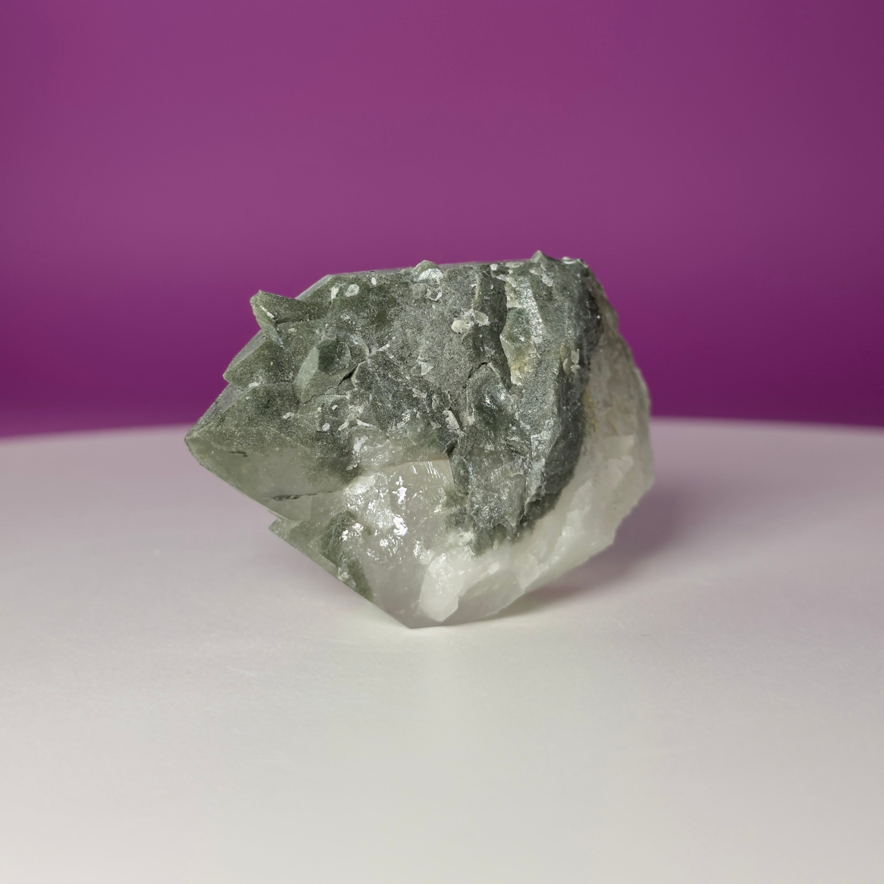 Chlorite Quartz Crystal Specimen from Pakistan