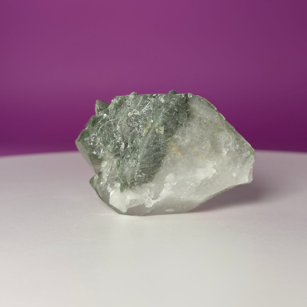 Chlorite Quartz Crystal Specimen from Pakistan
