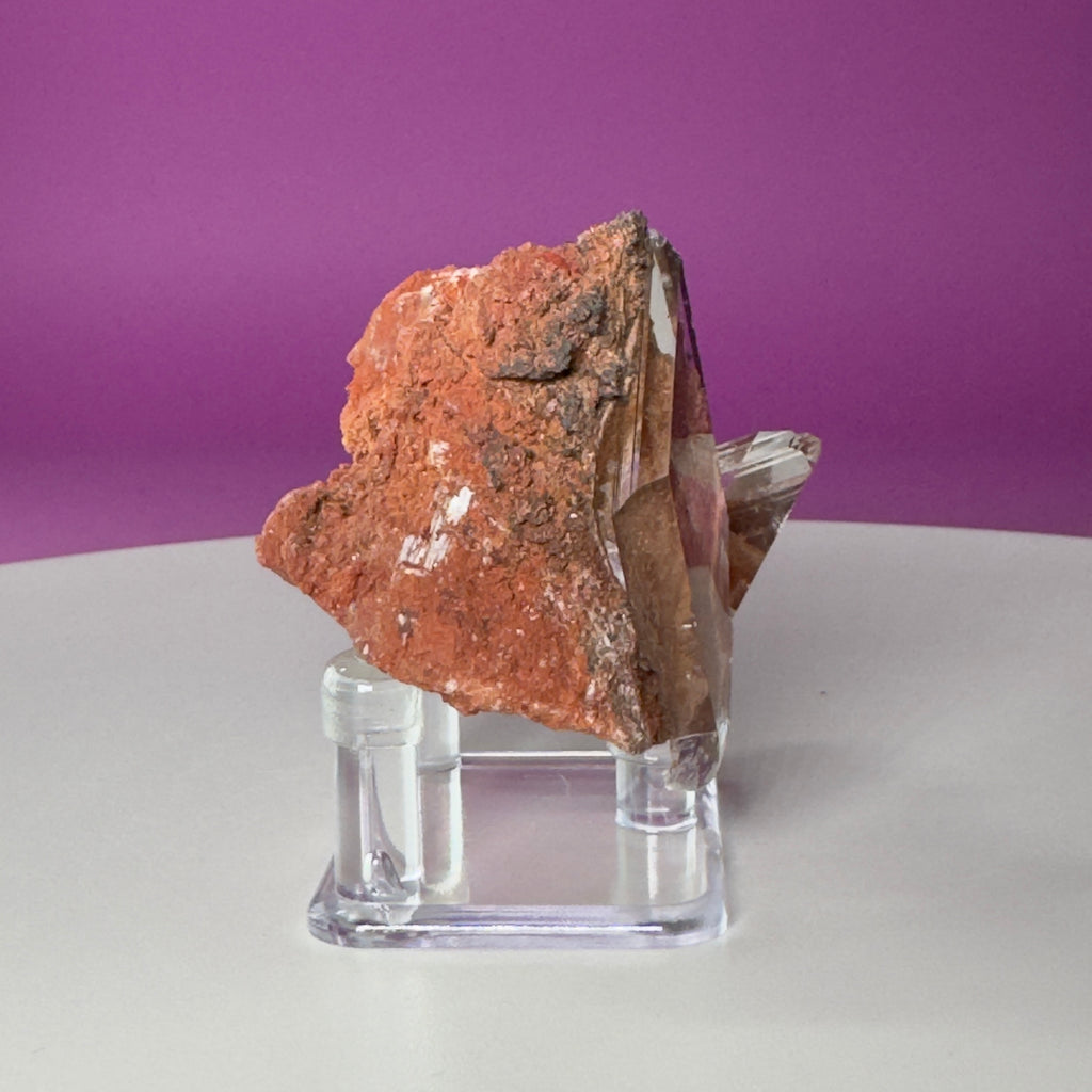Selenite on Matrix Crystal from Bermejillo, Durango, Mexico