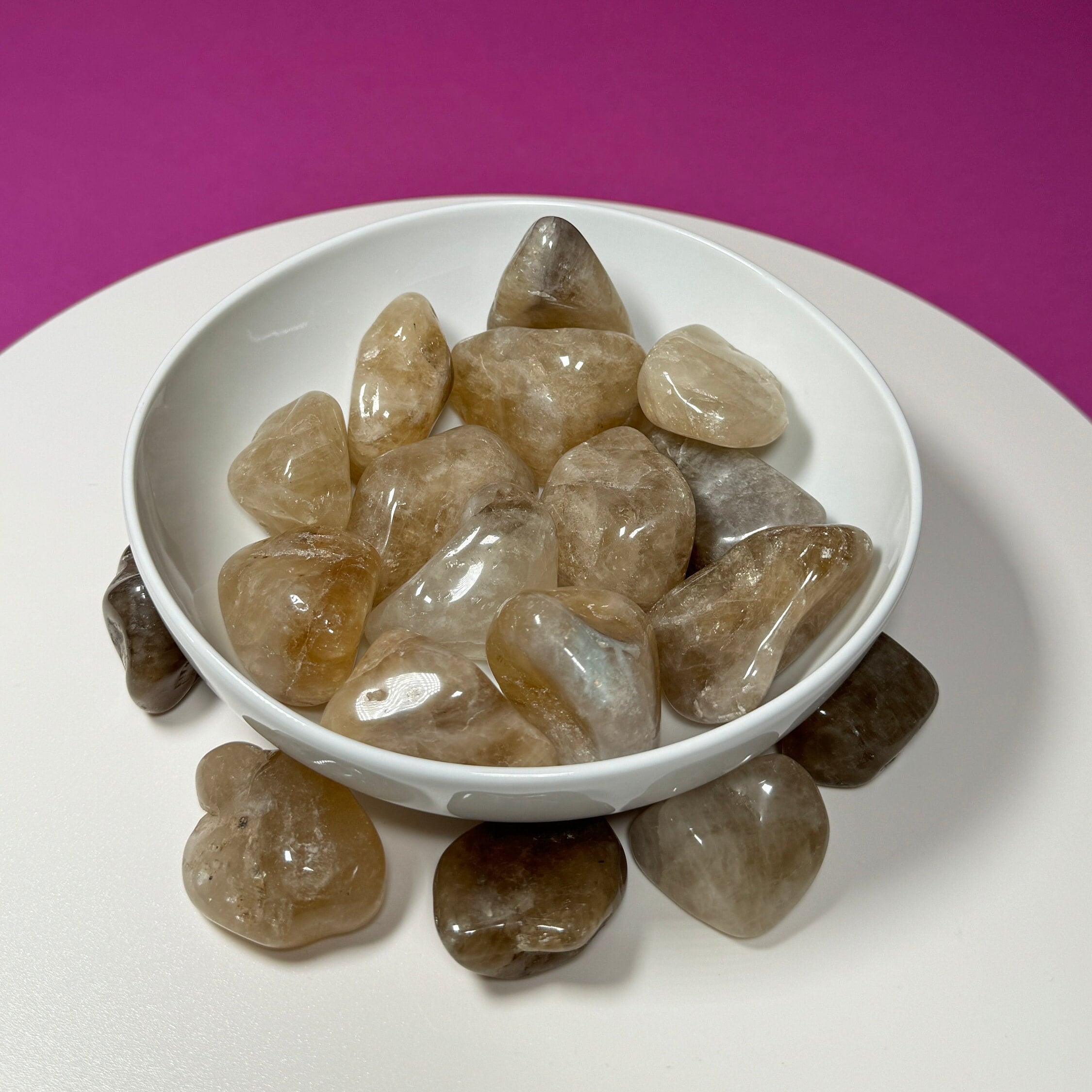 Natural Citrine Tumbles