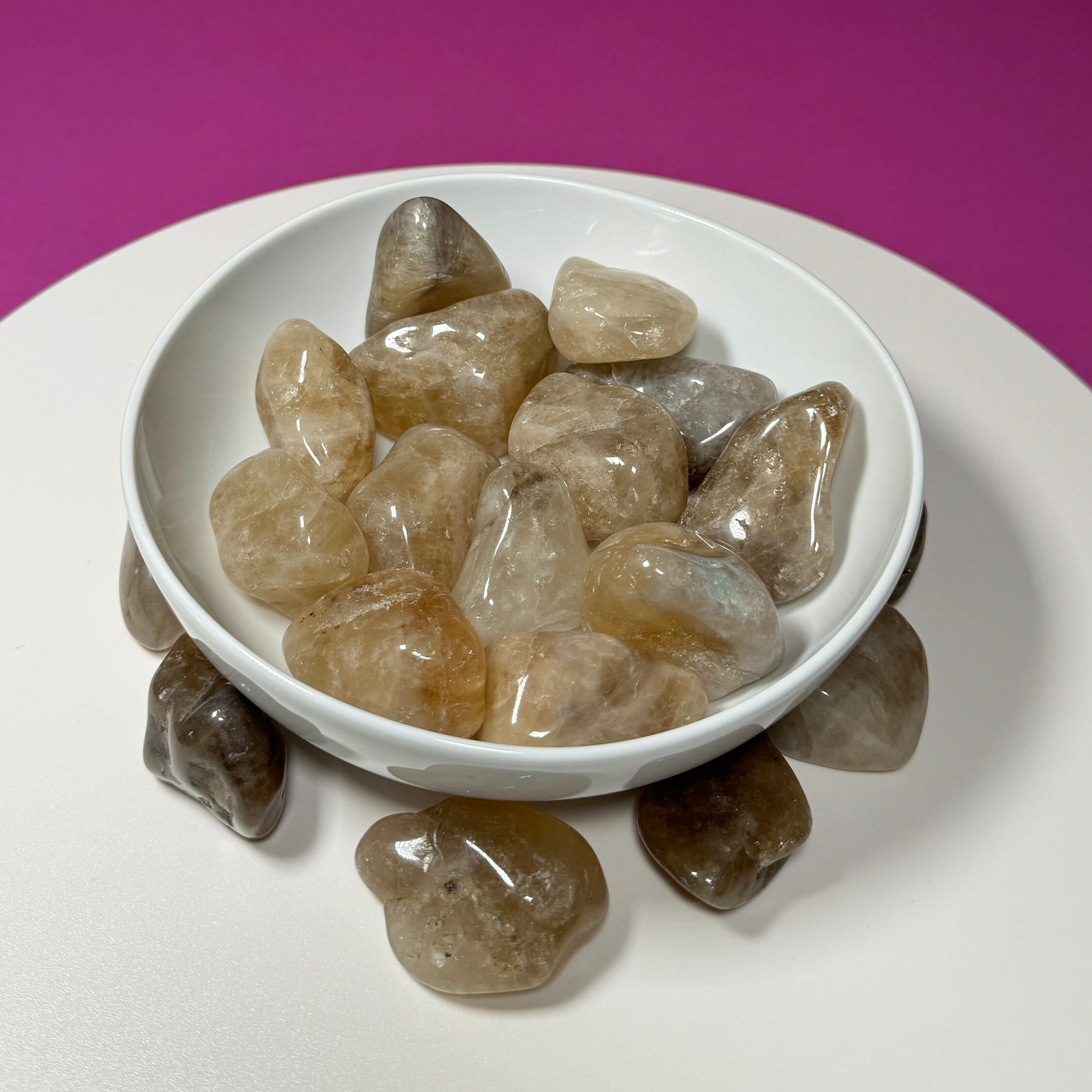 Natural Citrine Tumbles