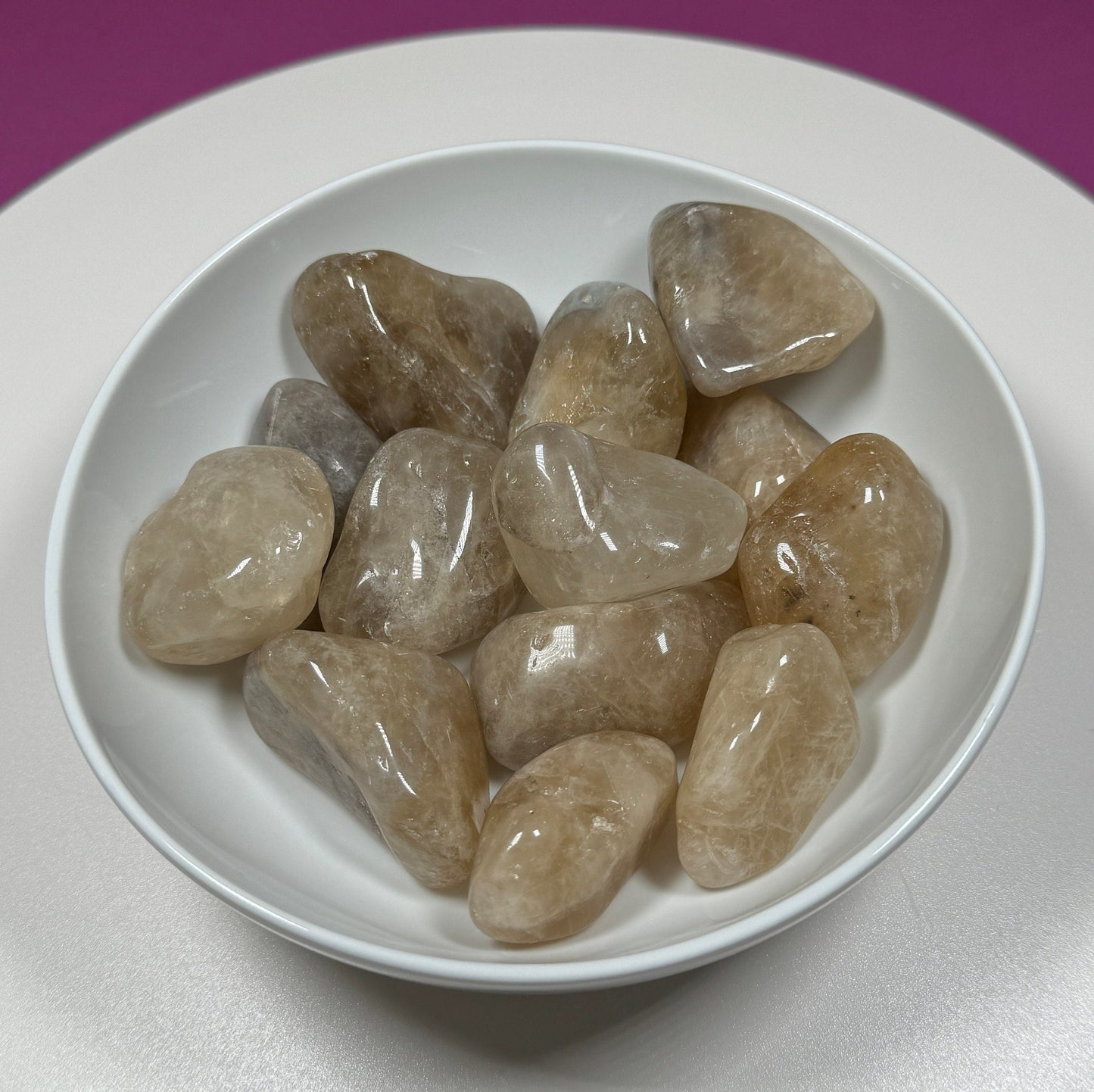 Natural Citrine Tumbles