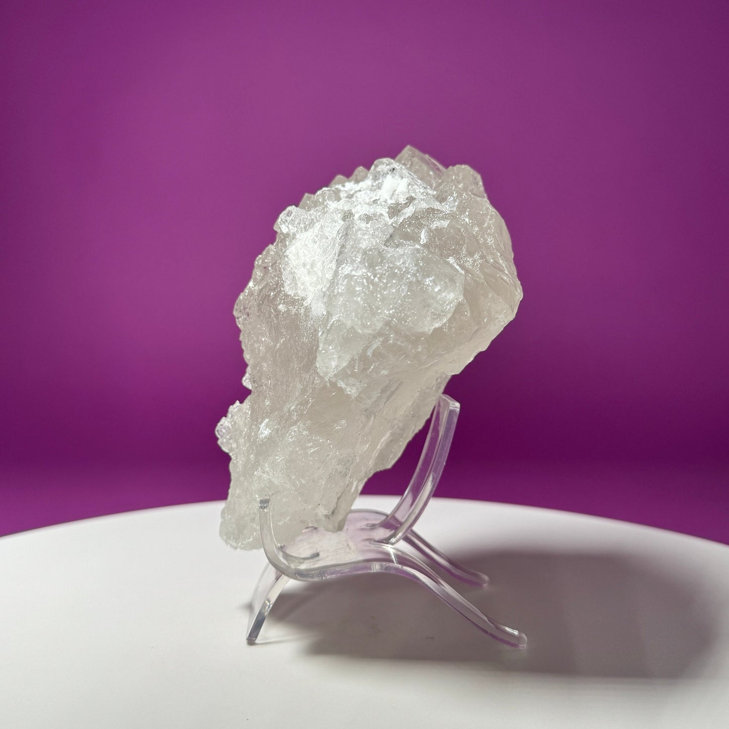Himalayan Elestial Cathedral Quartz (Skardu, Pakistan) (Includes Acrylic Stand)