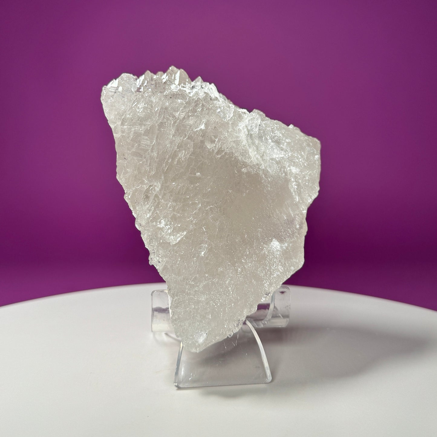 Himalayan Elestial Cathedral Quartz (Skardu, Pakistan) (Includes Acrylic Stand)