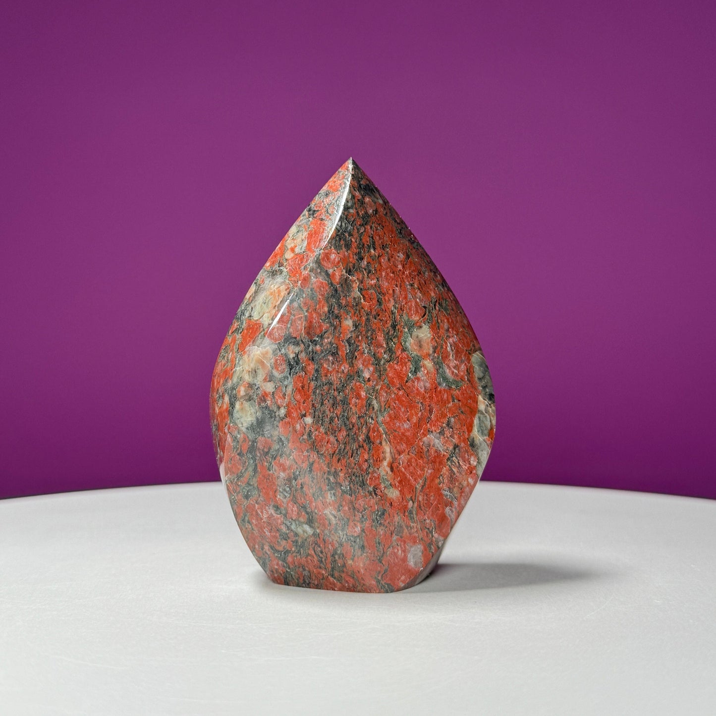 Red Coral Flame Carving (Brazil)