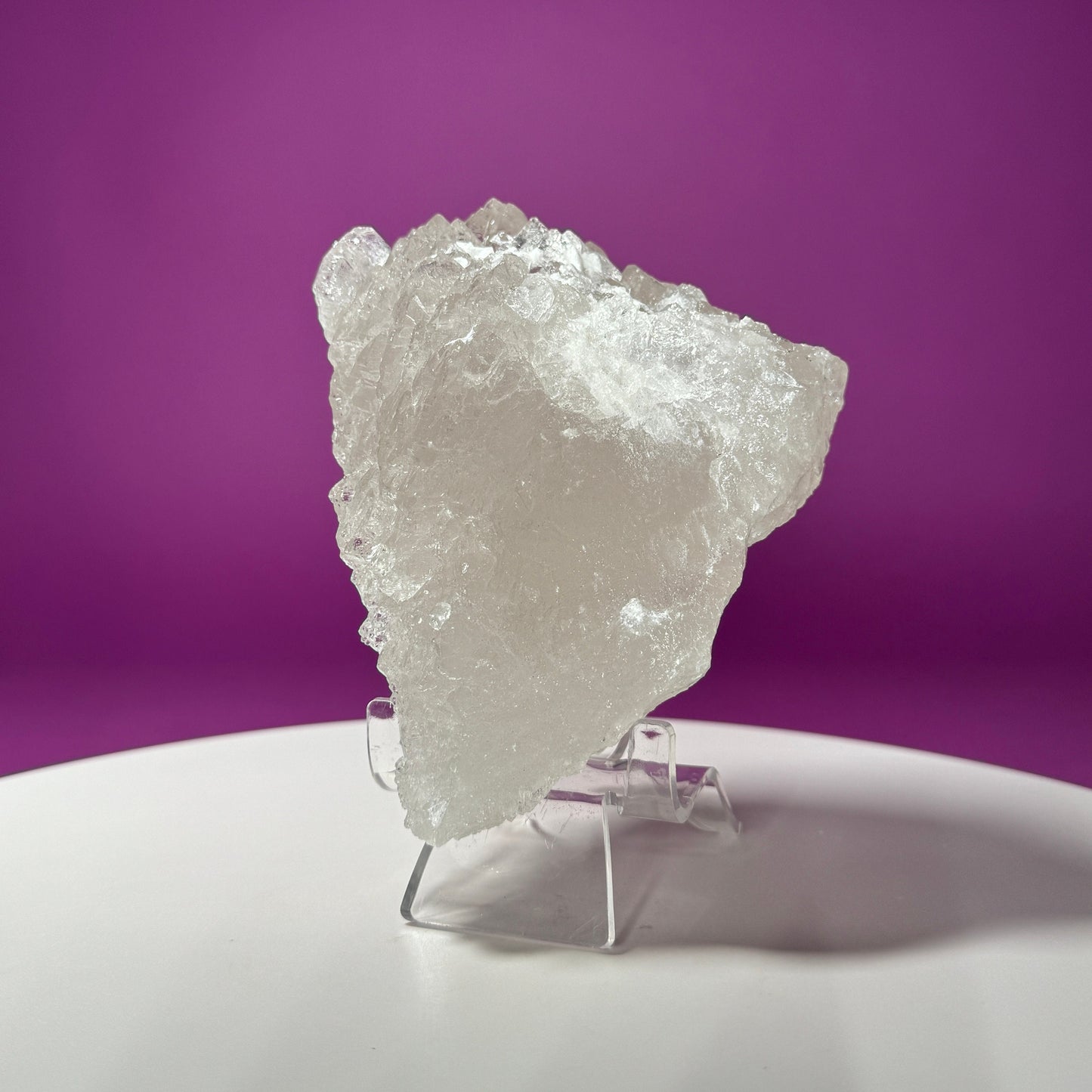 Himalayan Elestial Cathedral Quartz (Skardu, Pakistan) (Includes Acrylic Stand)