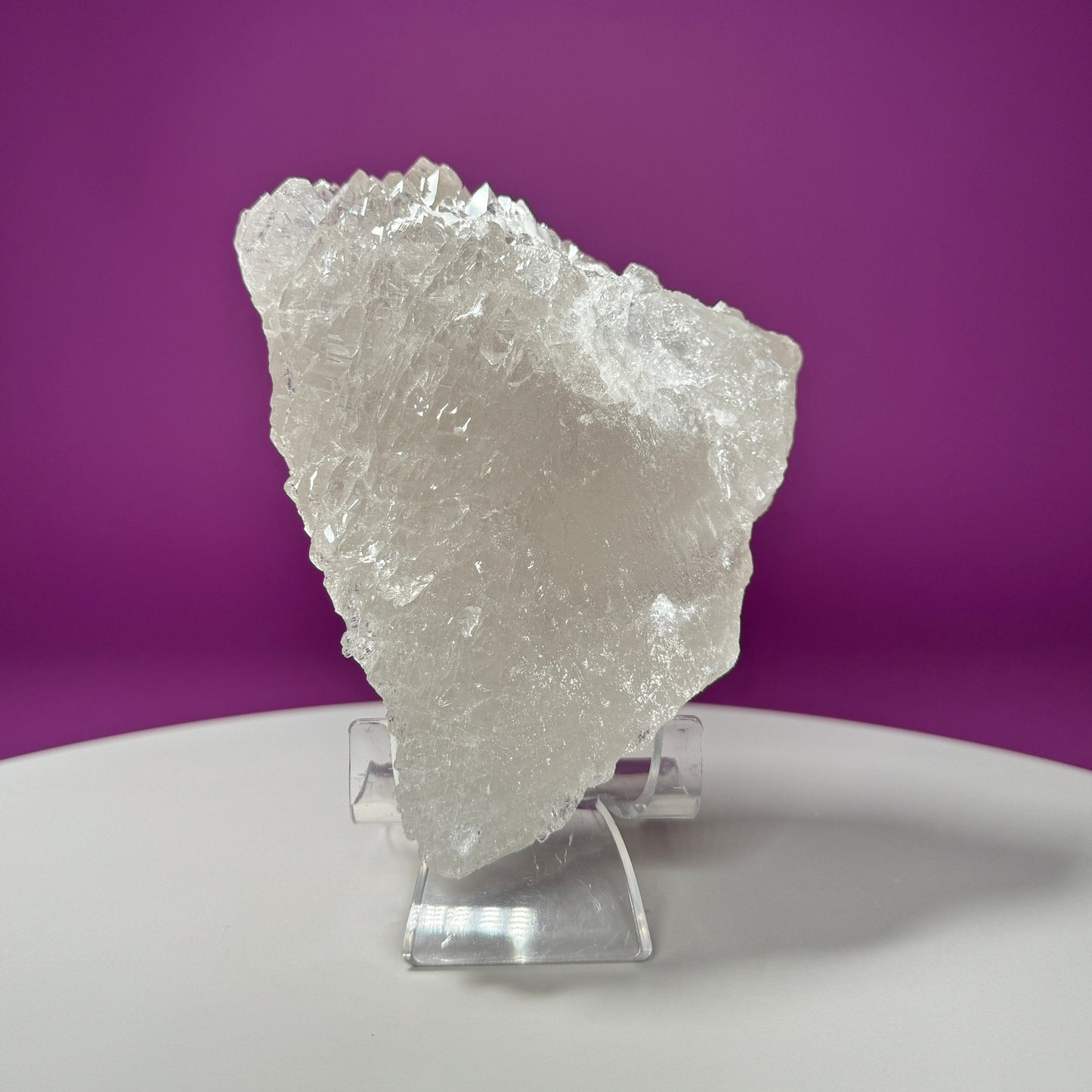 Himalayan Elestial Cathedral Quartz (Skardu, Pakistan) (Includes Acrylic Stand)