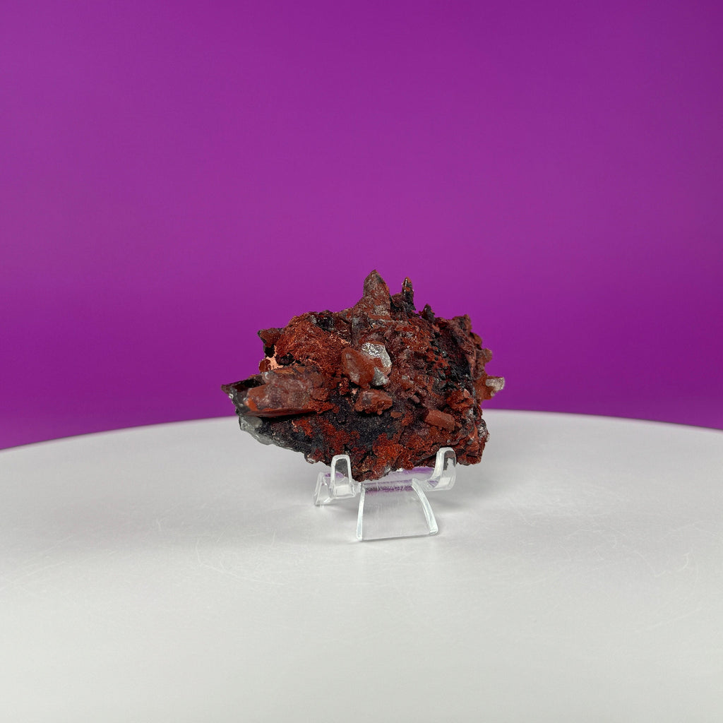 Fire Quartz Specimen (Includes Acrylic Stand)
