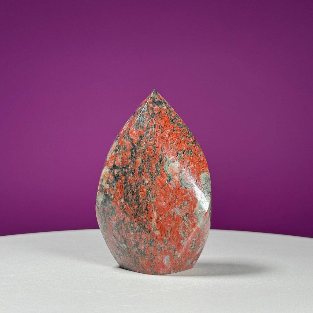 Red Coral Flame Carving (Brazil)