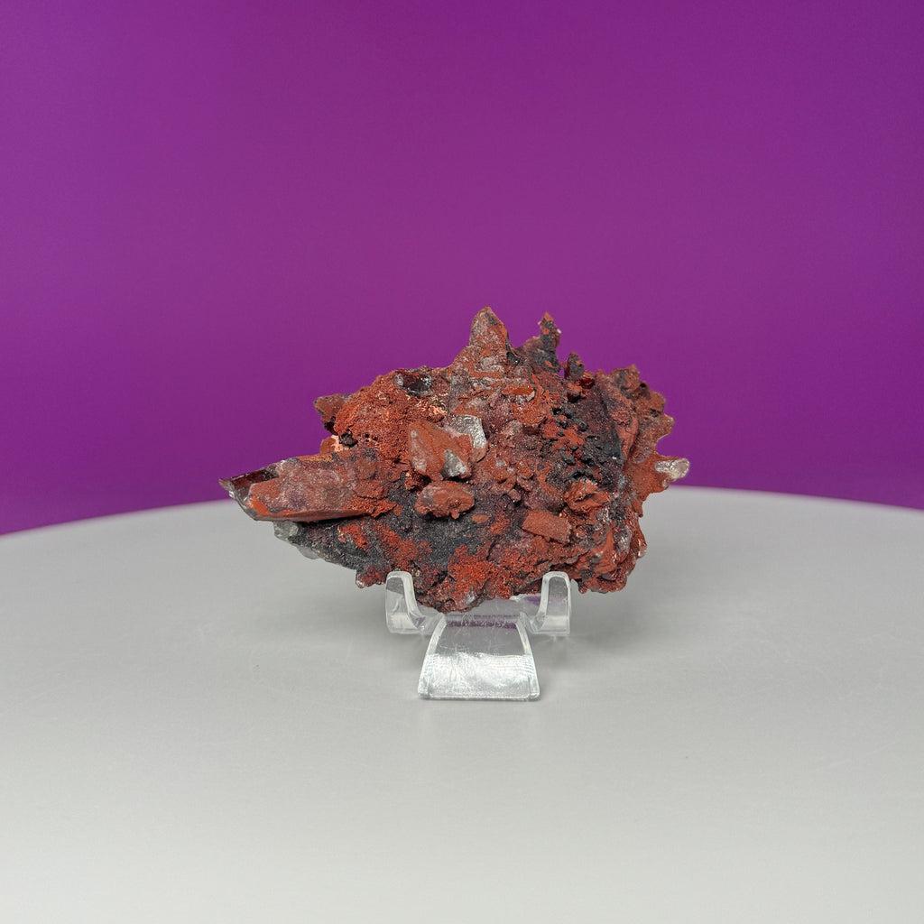 Fire Quartz Specimen (Includes Acrylic Stand)
