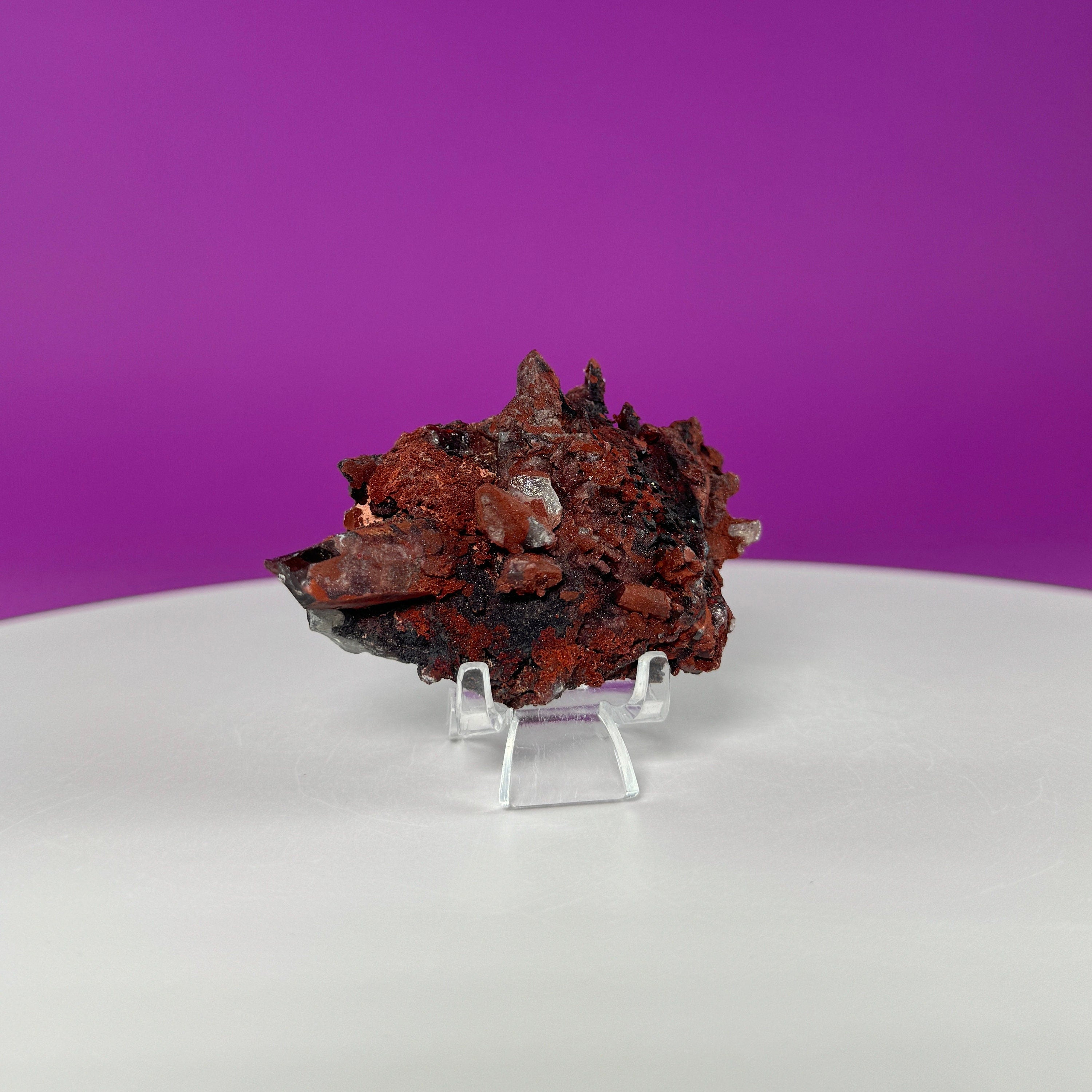Fire Quartz Specimen (Includes Acrylic Stand)