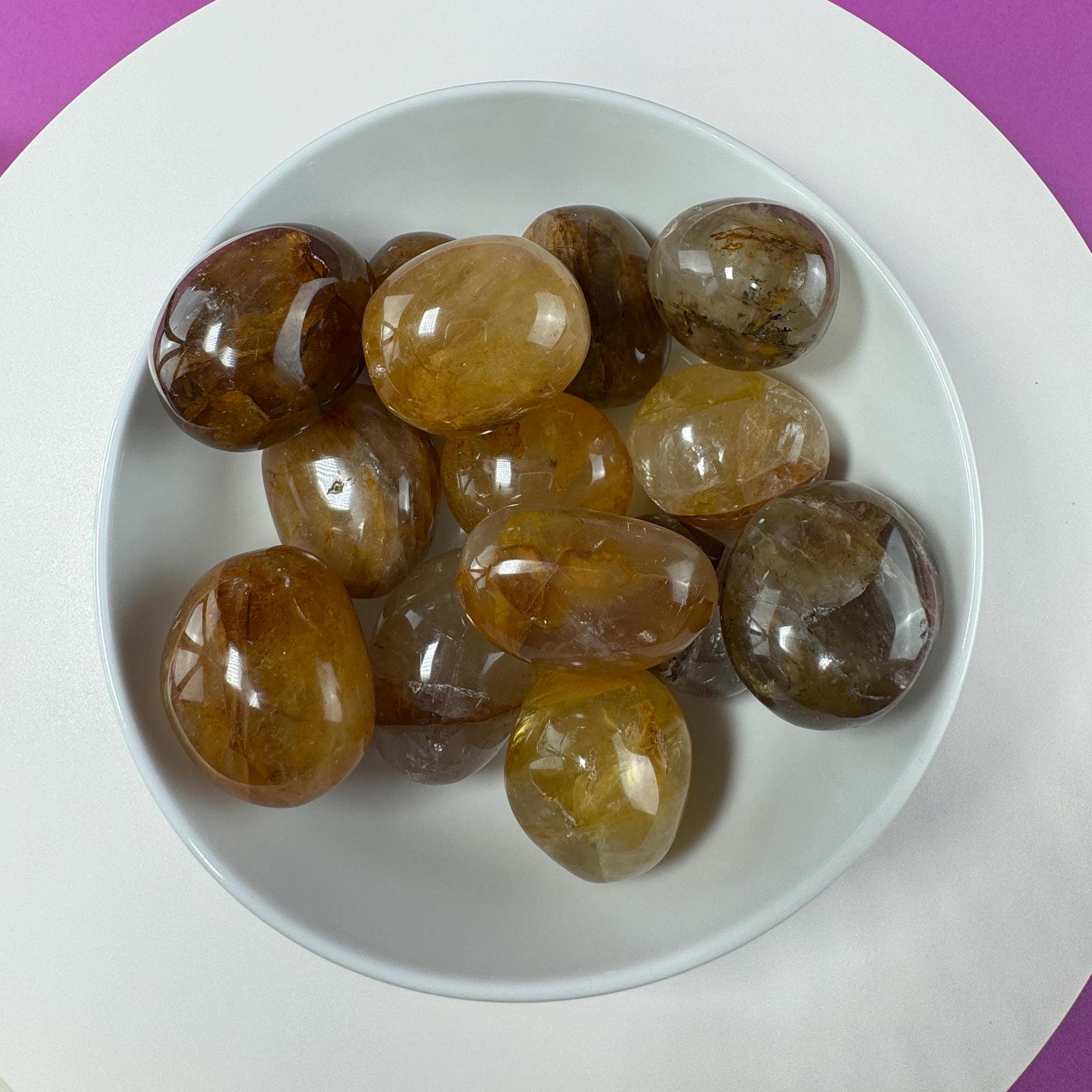 Golden Healer Palm Stones