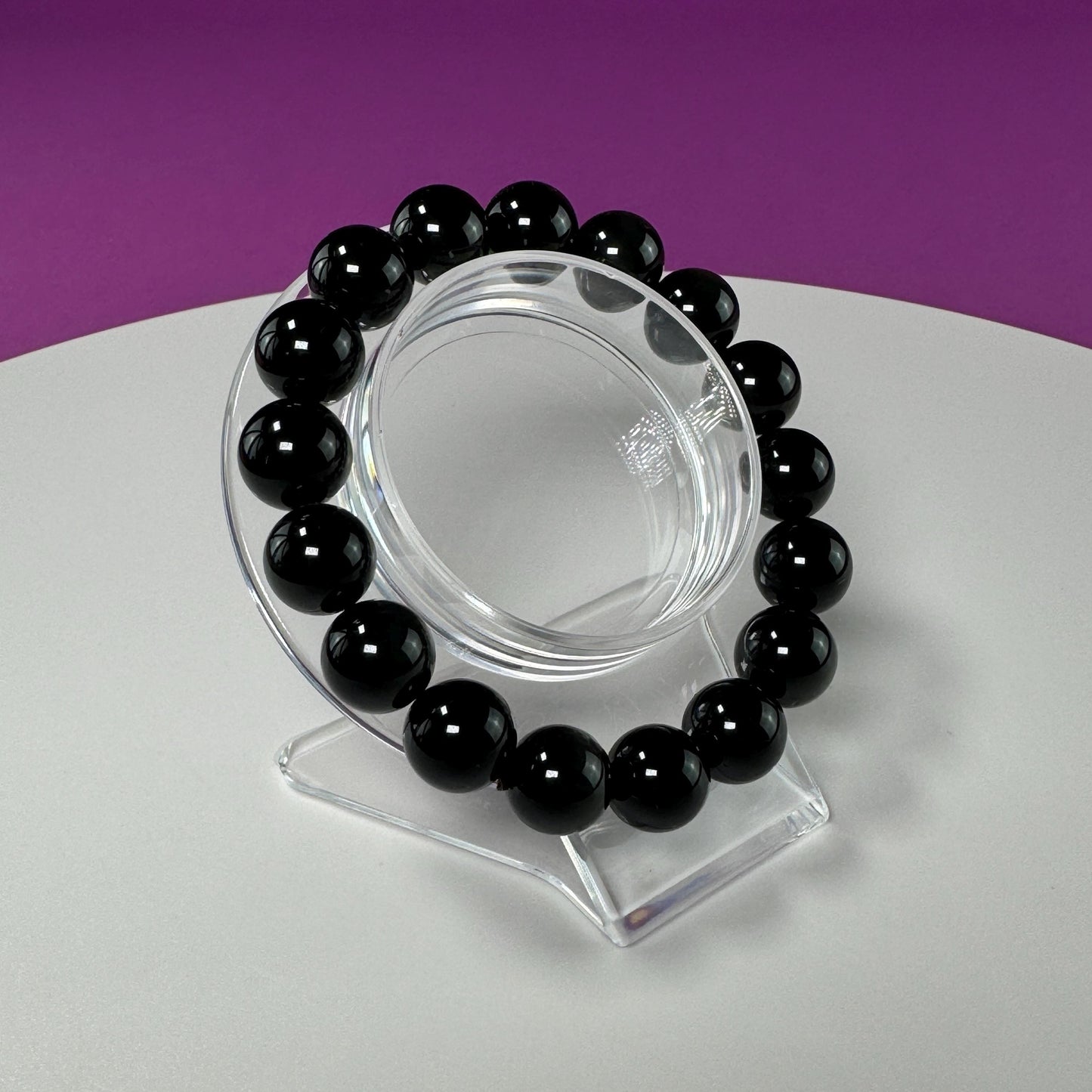 Rainbow Obsidian Bracelet-10 Millimeter Beads