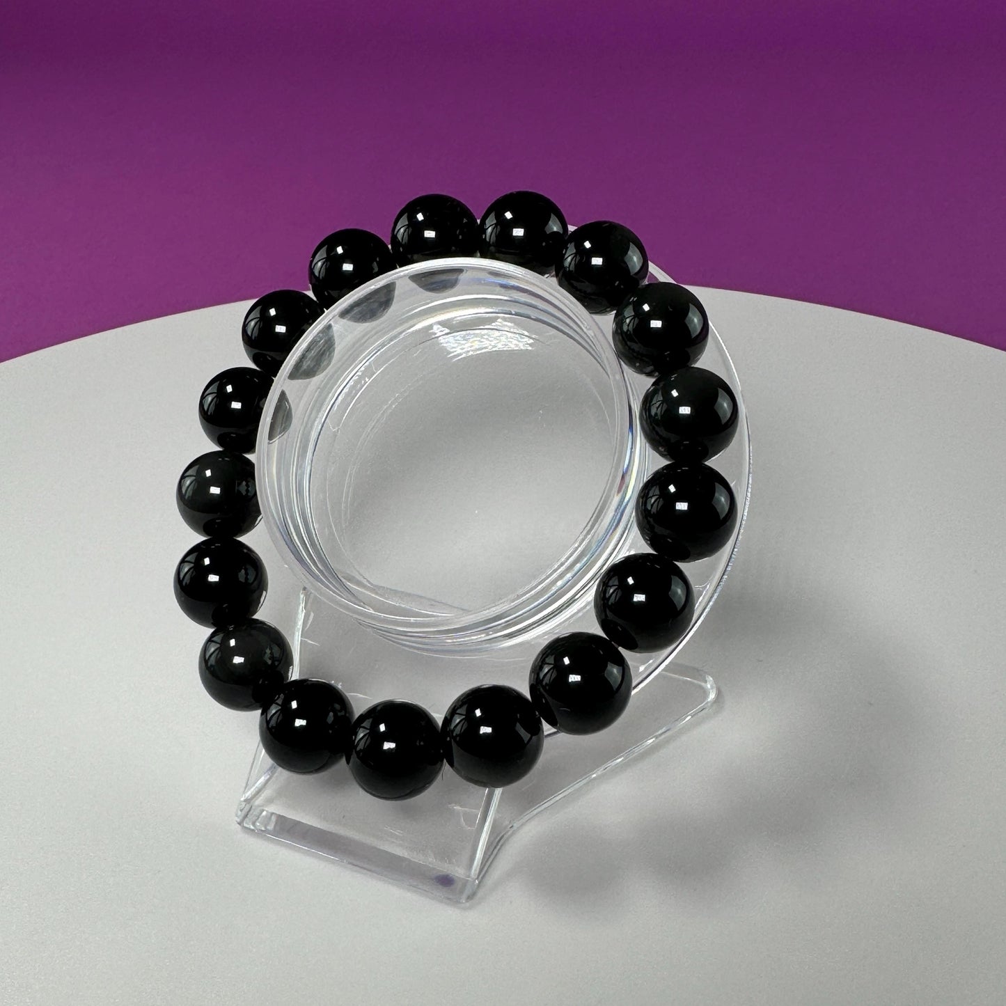 Rainbow Obsidian Bracelet-10 Millimeter Beads