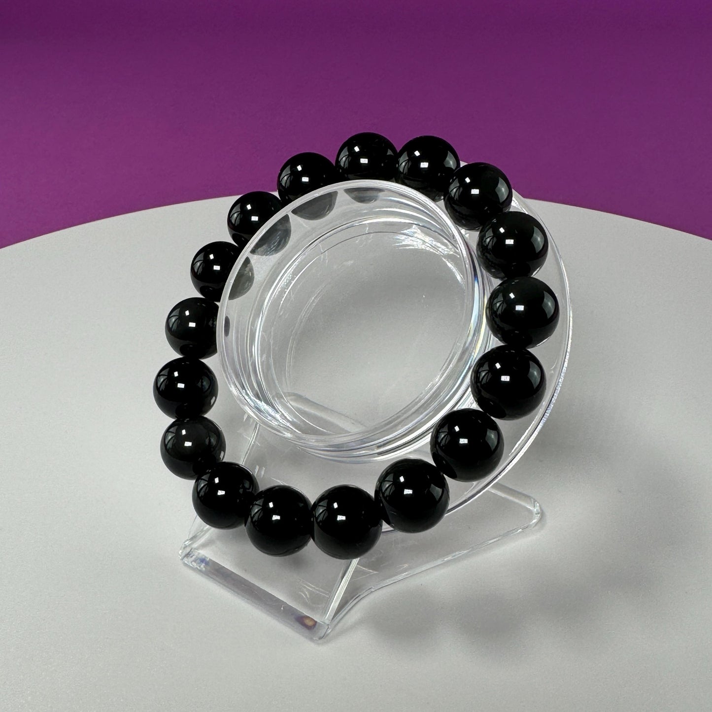 Rainbow Obsidian Bracelet-10 Millimeter Beads