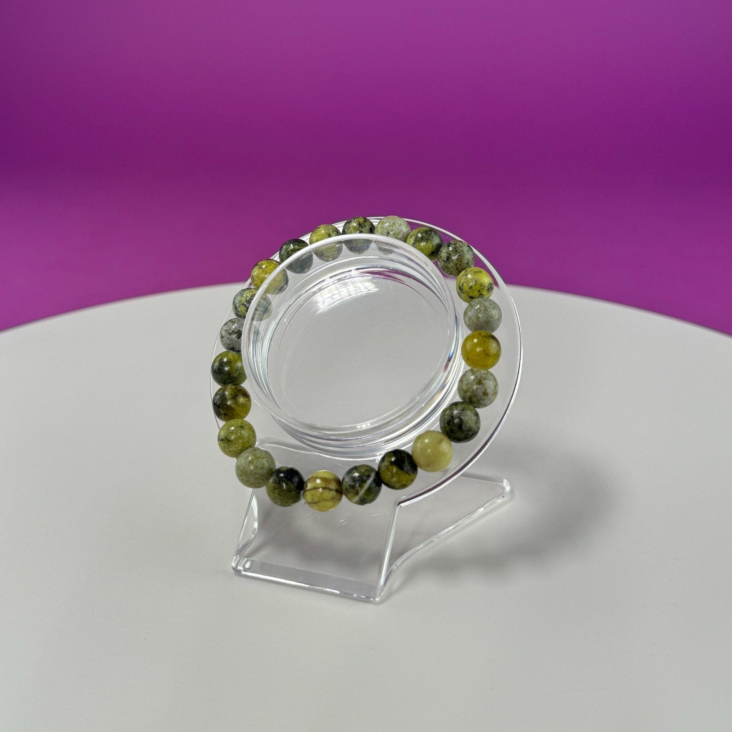 Serpentine Bracelet - 8 Millimeter Beads