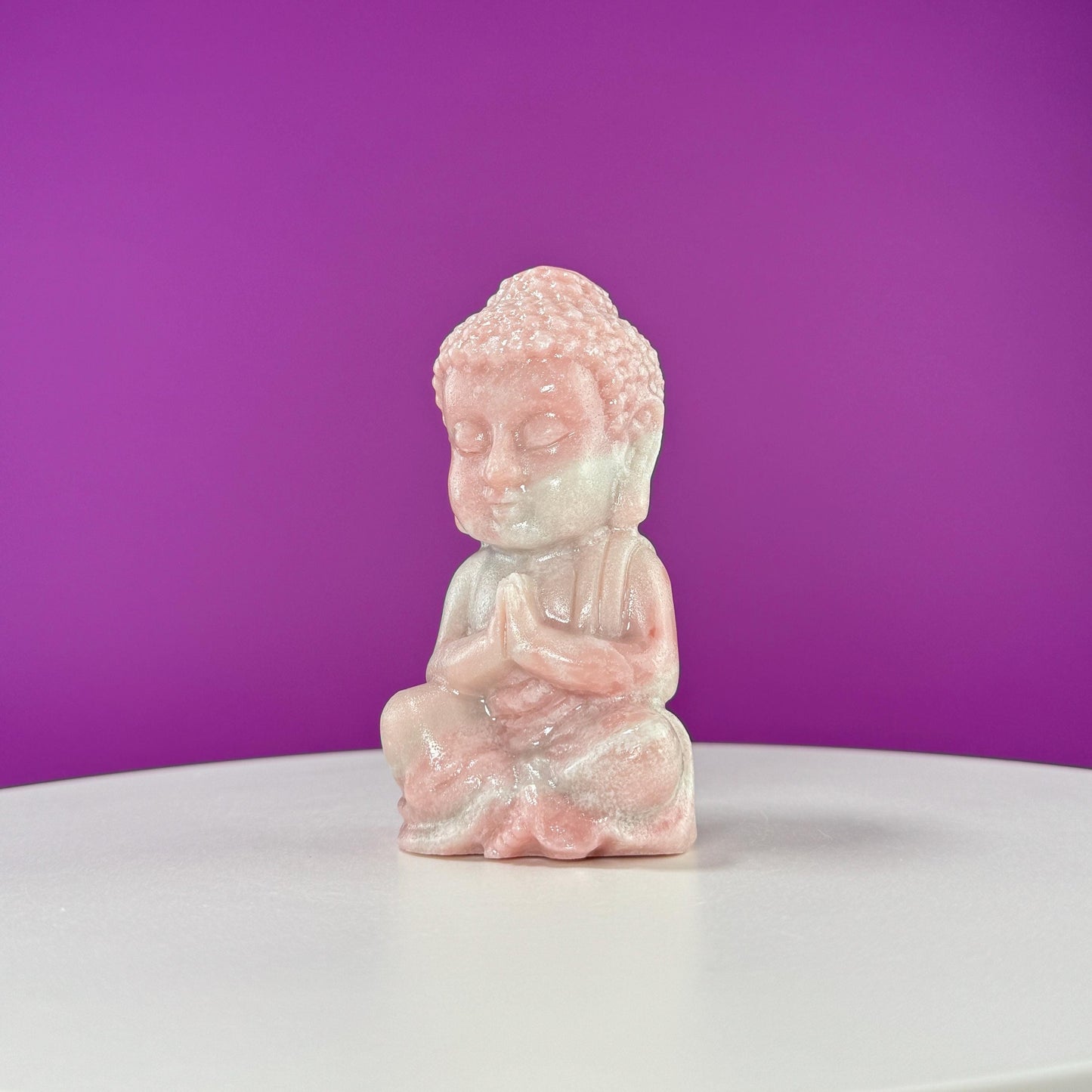 Pink Opal Baby Buddha
