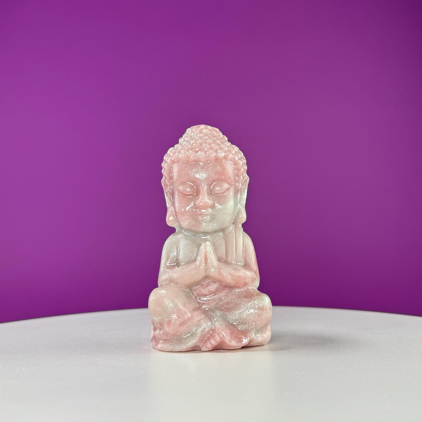 Pink Opal Baby Buddha