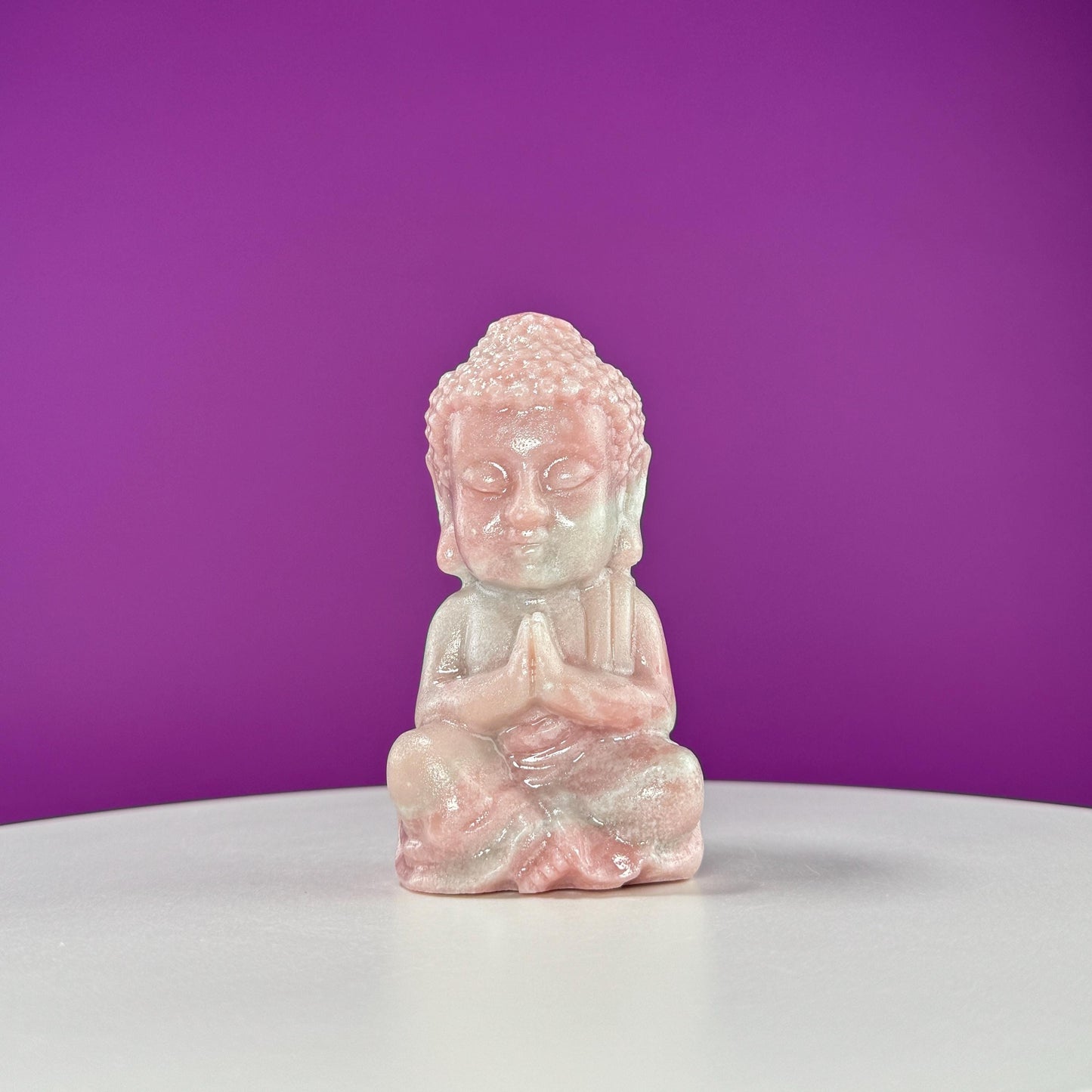 Pink Opal Baby Buddha