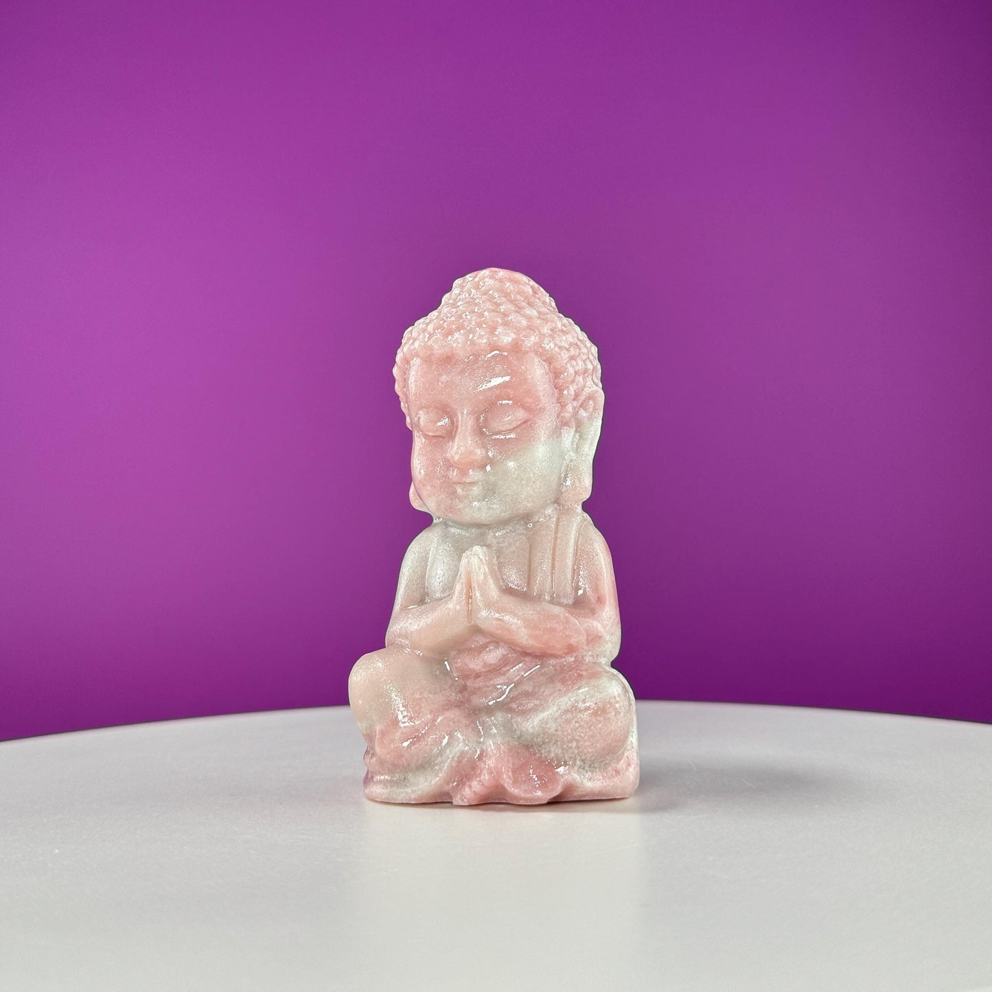 Pink Opal Baby Buddha