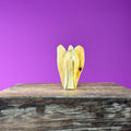 Mini Palo Santo Angel Carvings (Peru), 1.46 Inches Tall, 5-Pack