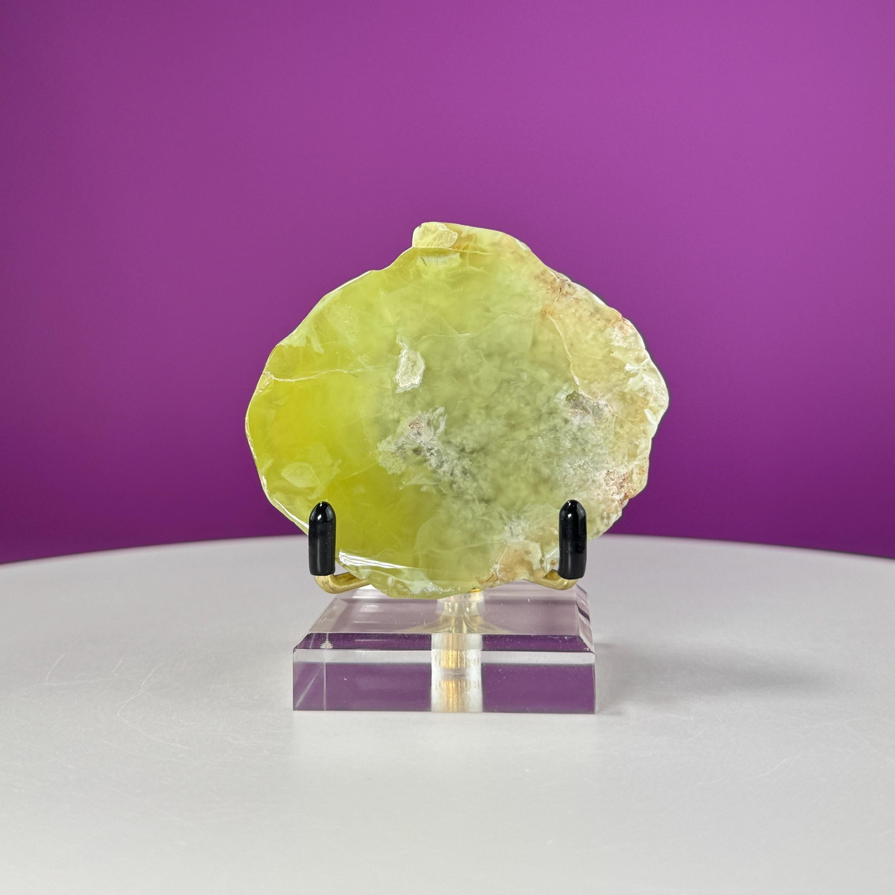 Prehnite Crystal with Natrolite, Australian Mineral Specimen