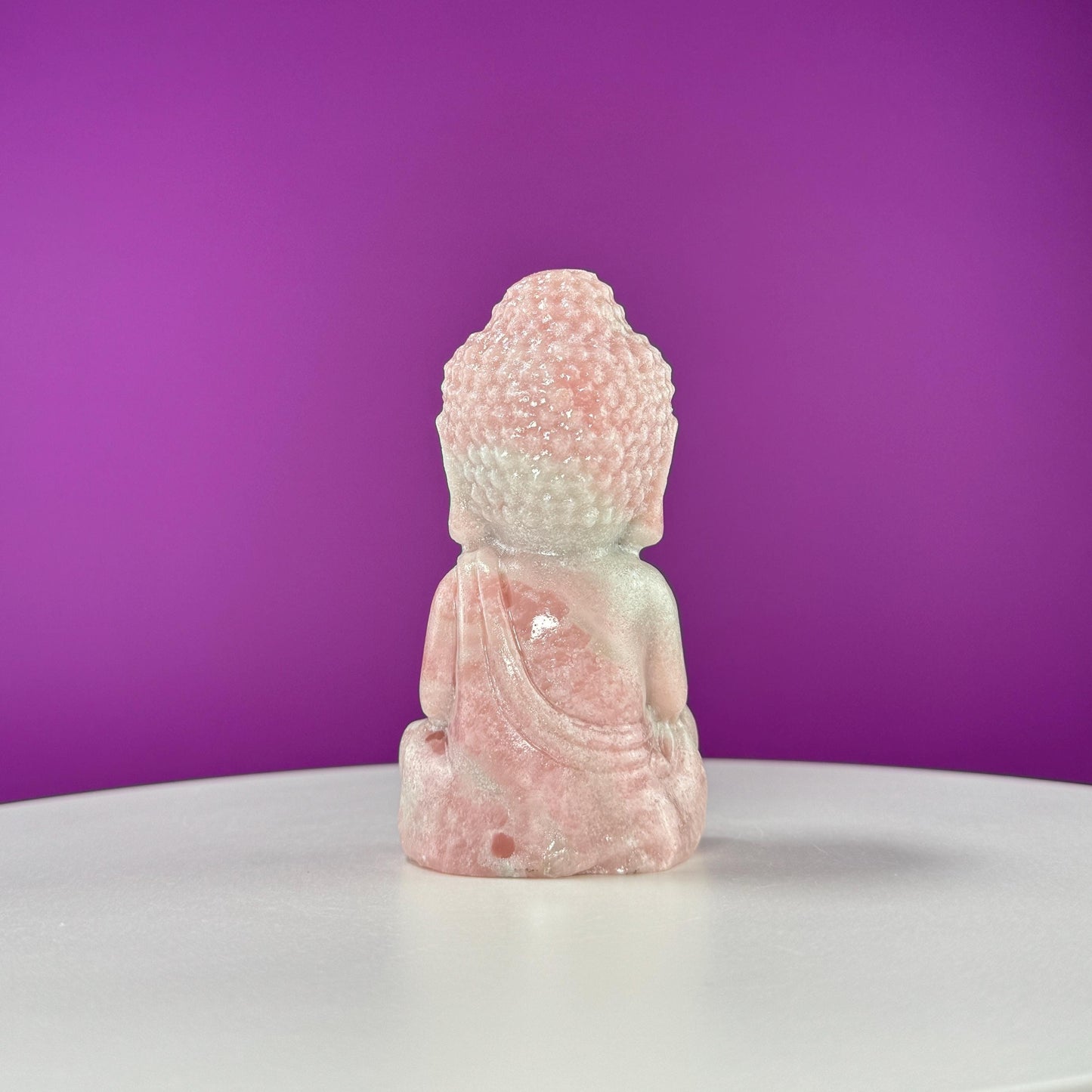 Pink Opal Baby Buddha
