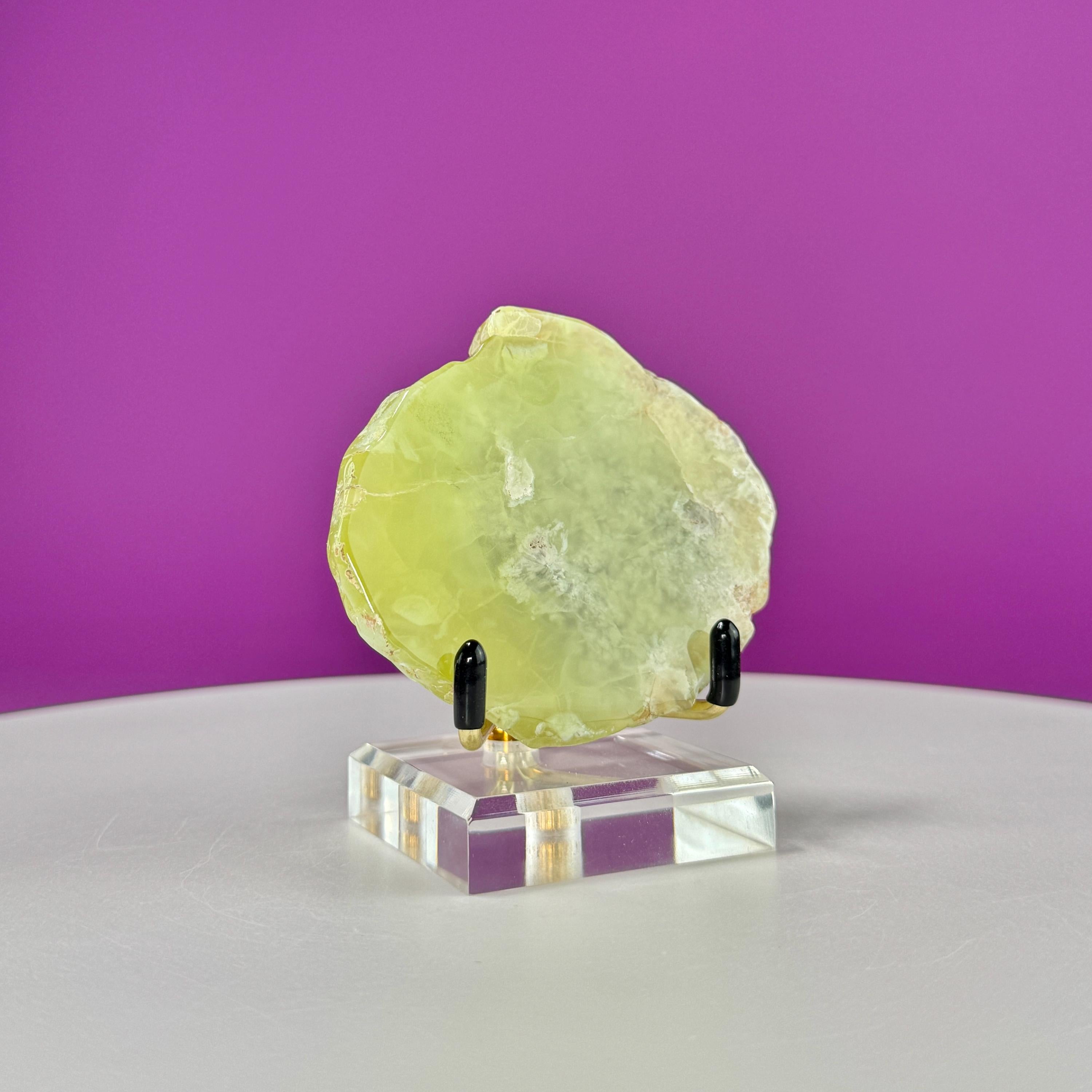 Prehnite Crystal with Natrolite, Australian Mineral Specimen