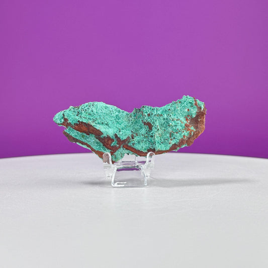 Brochantite Specimen (Mexico) (Includes Acrylic Stand)