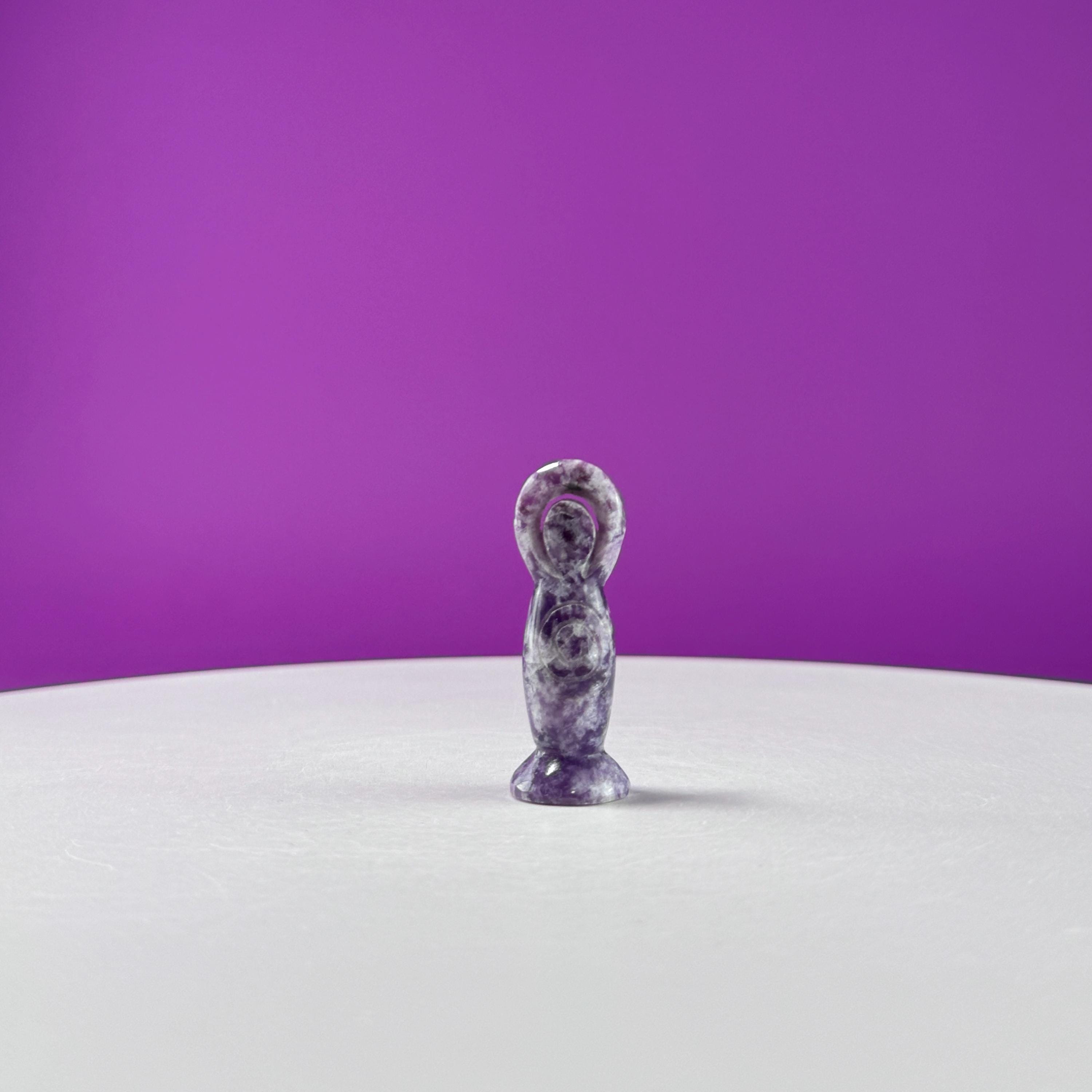 Lepidolite Mini Goddess