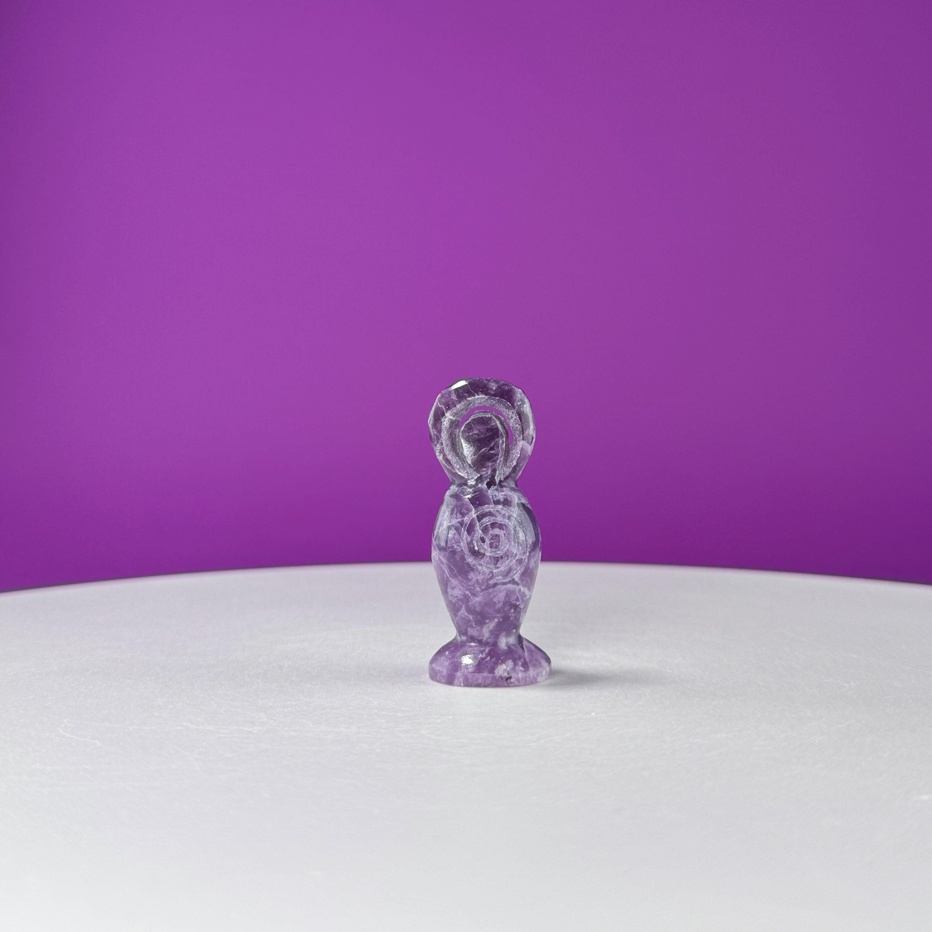 Lepidolite Mini Goddess
