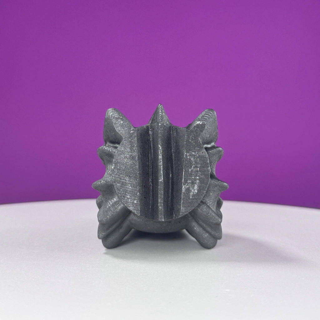 Shungite Dragon Head Carving – 260g Protective Stone Sculpture