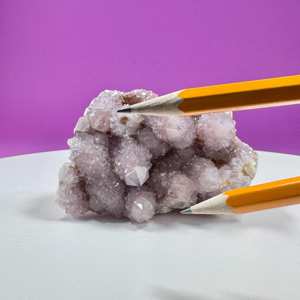 Spirit Quartz Cluster, Akonis Misfit Crystal