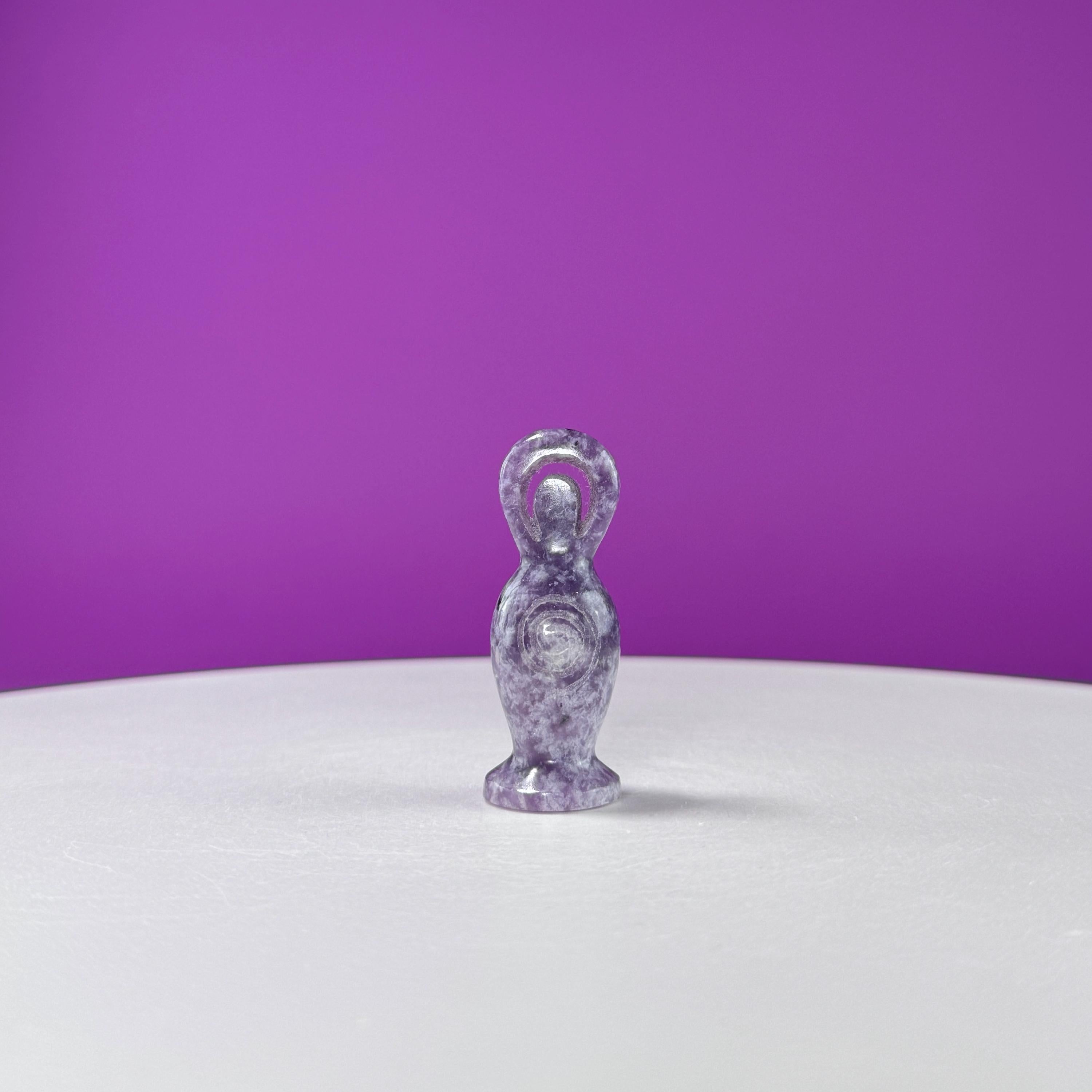 Lepidolite Mini Goddess