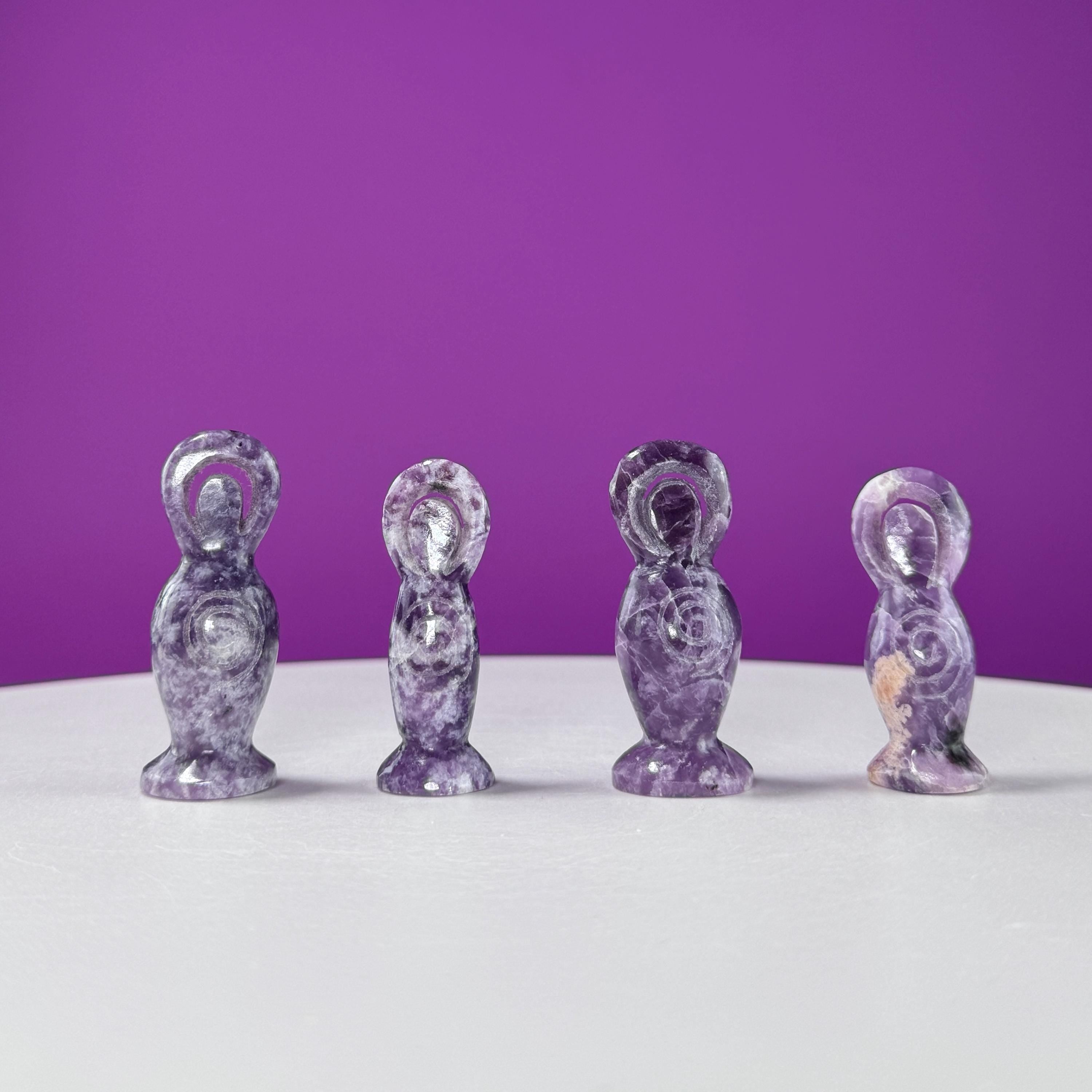 Lepidolite Mini Goddess