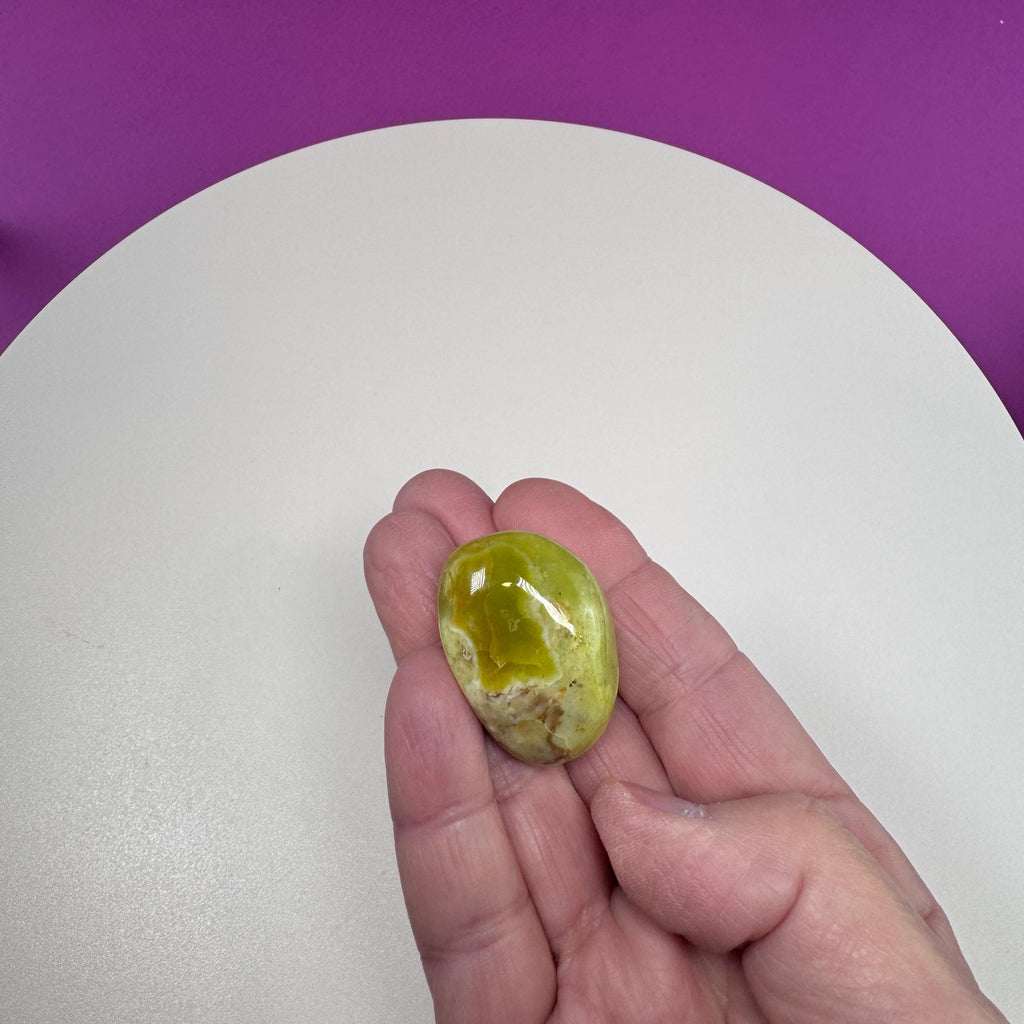 Green Opal Tumbled Stones