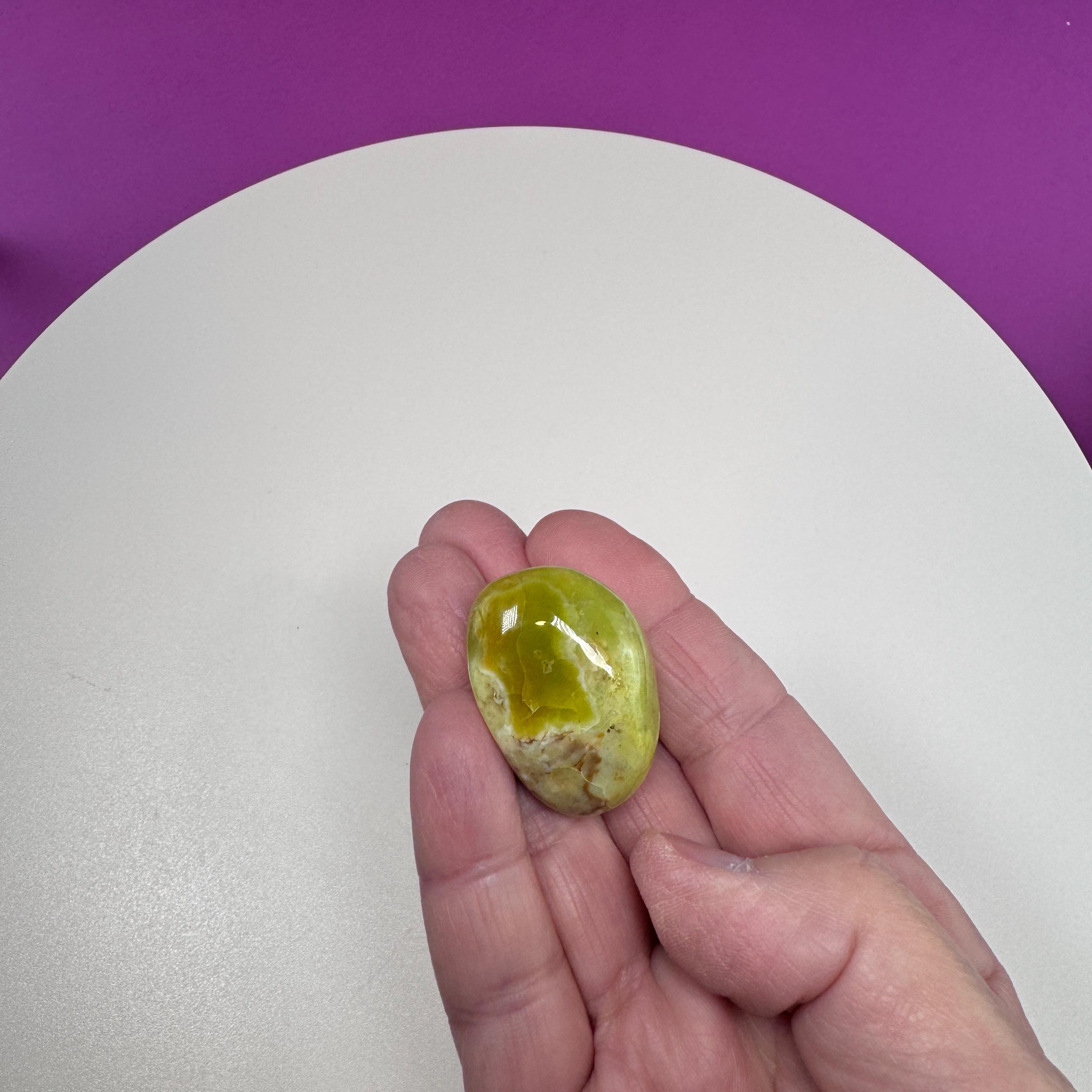 Green Opal Tumbled Stones