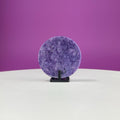 Charoite Energy Disc (Includes Black Stand)