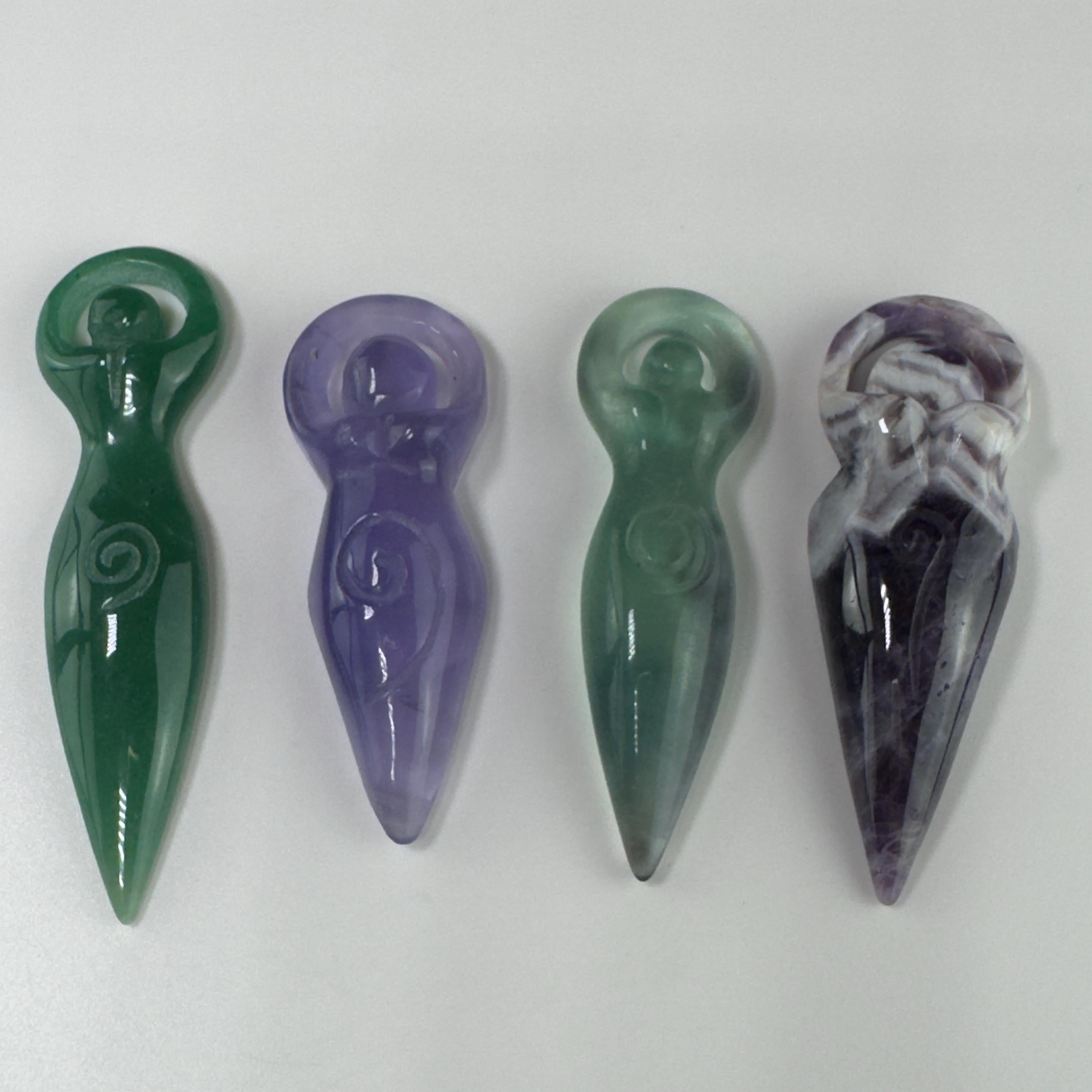 Spiral Goddess Carving, Choice of Stone