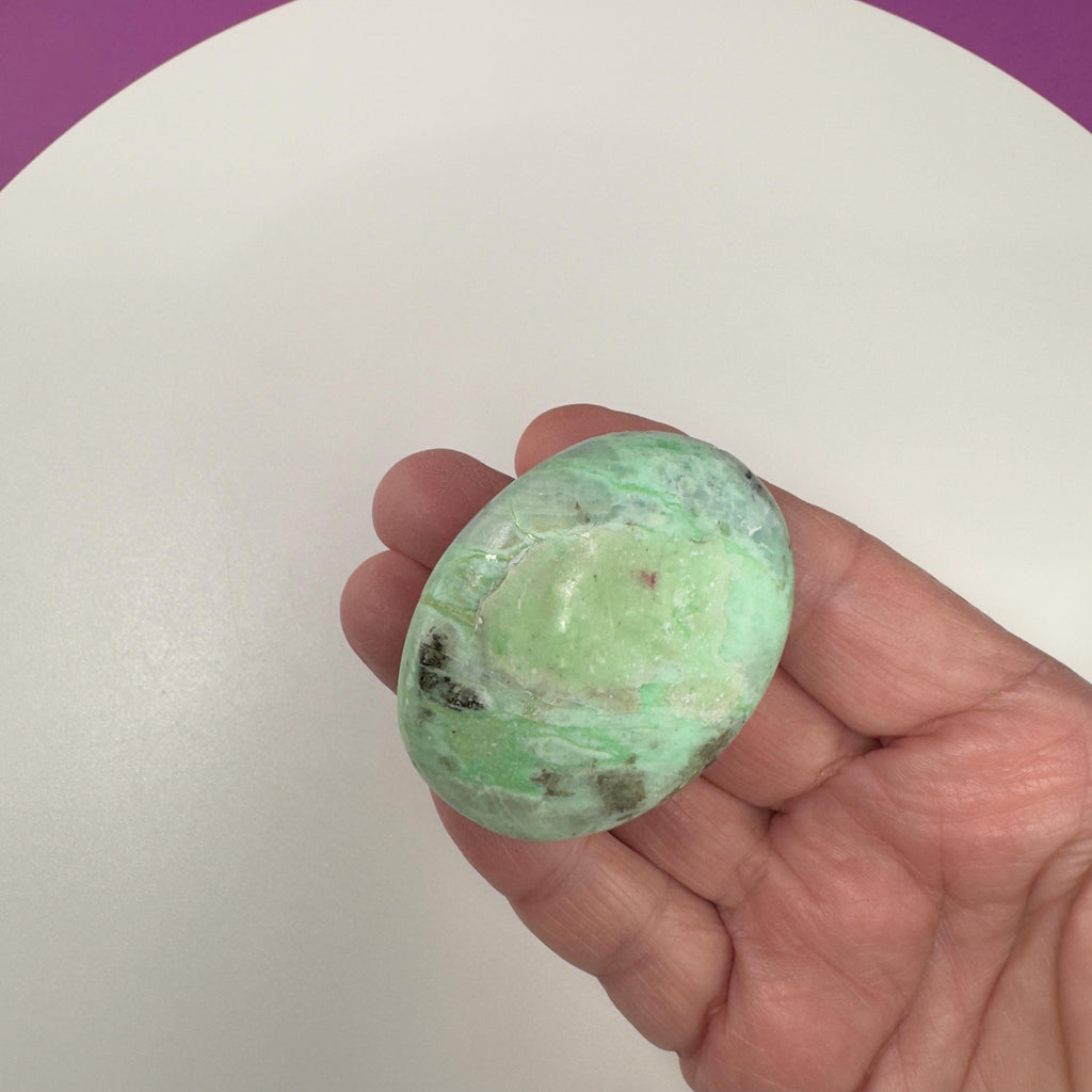 Garnierite Pocket Stone