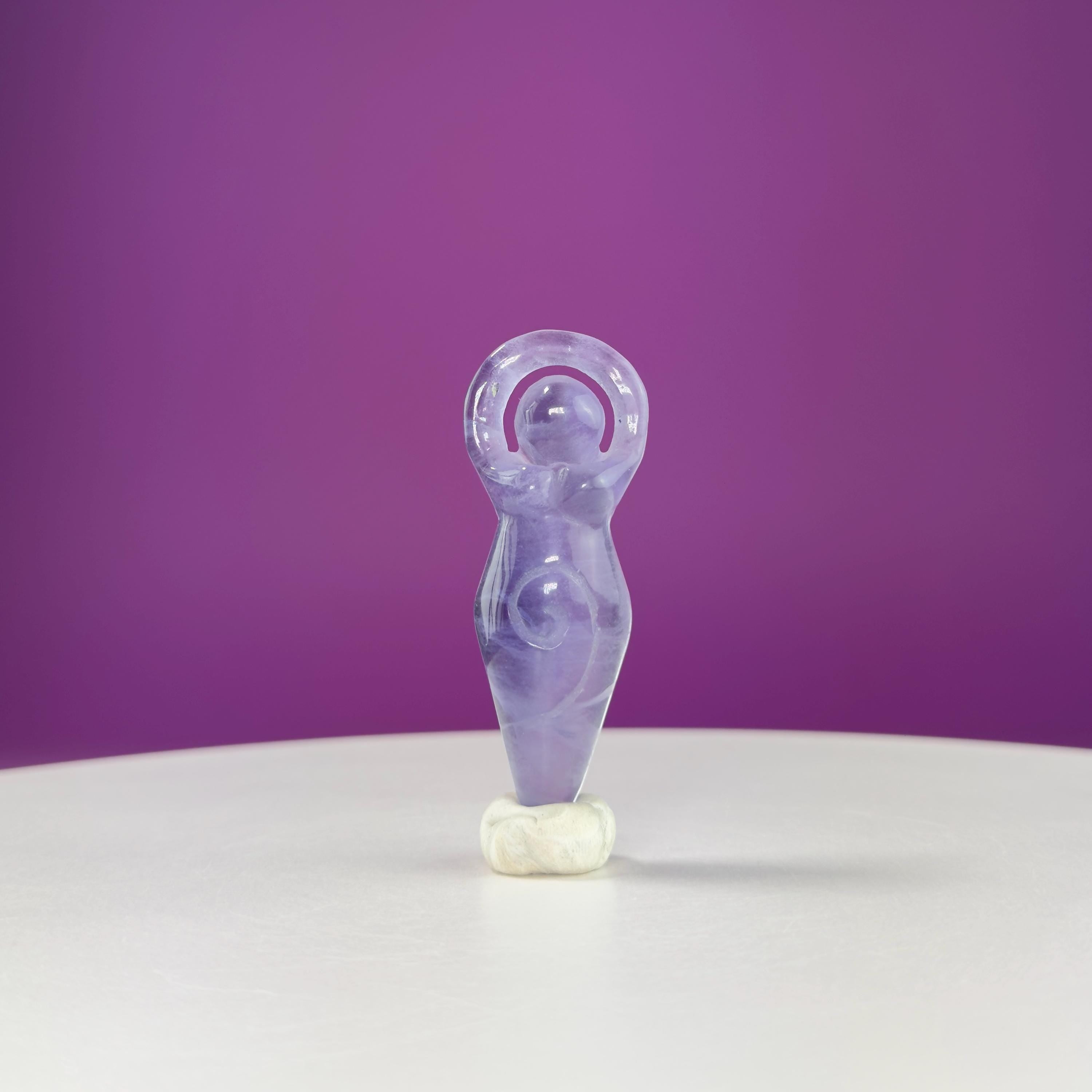 Spiral Goddess Carving, Choice of Stone