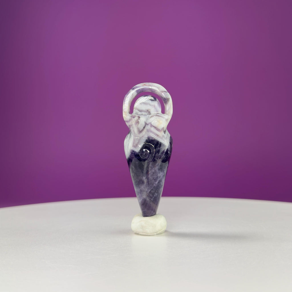 Spiral Goddess Carving, Choice of Stone