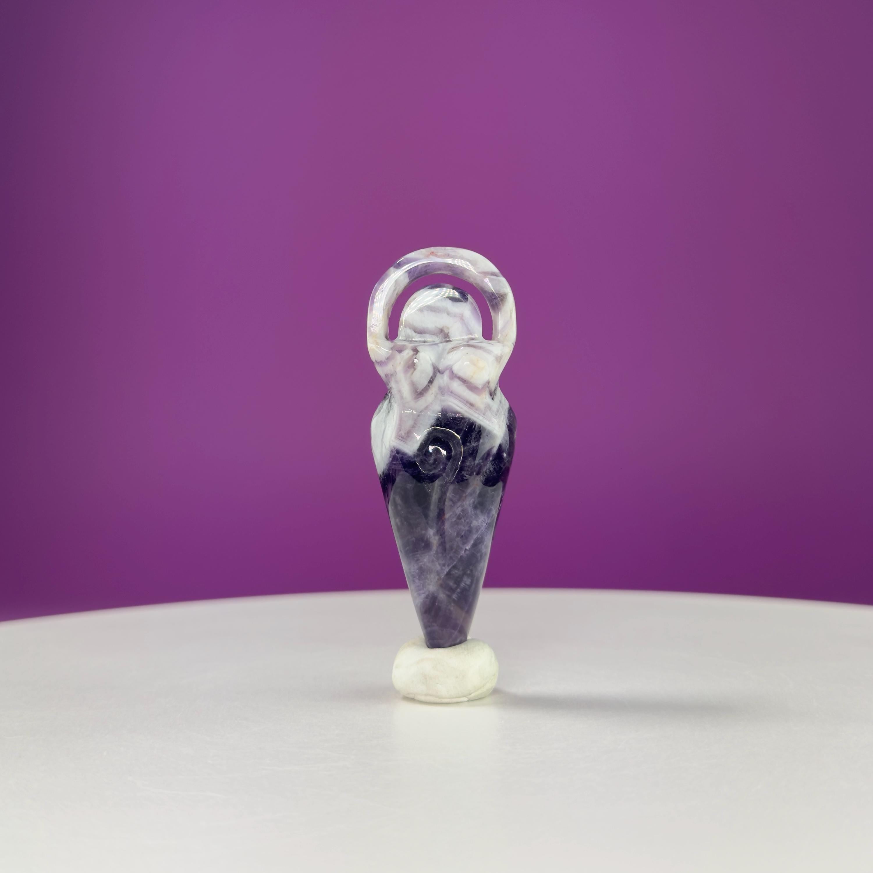 Spiral Goddess Carving, Choice of Stone