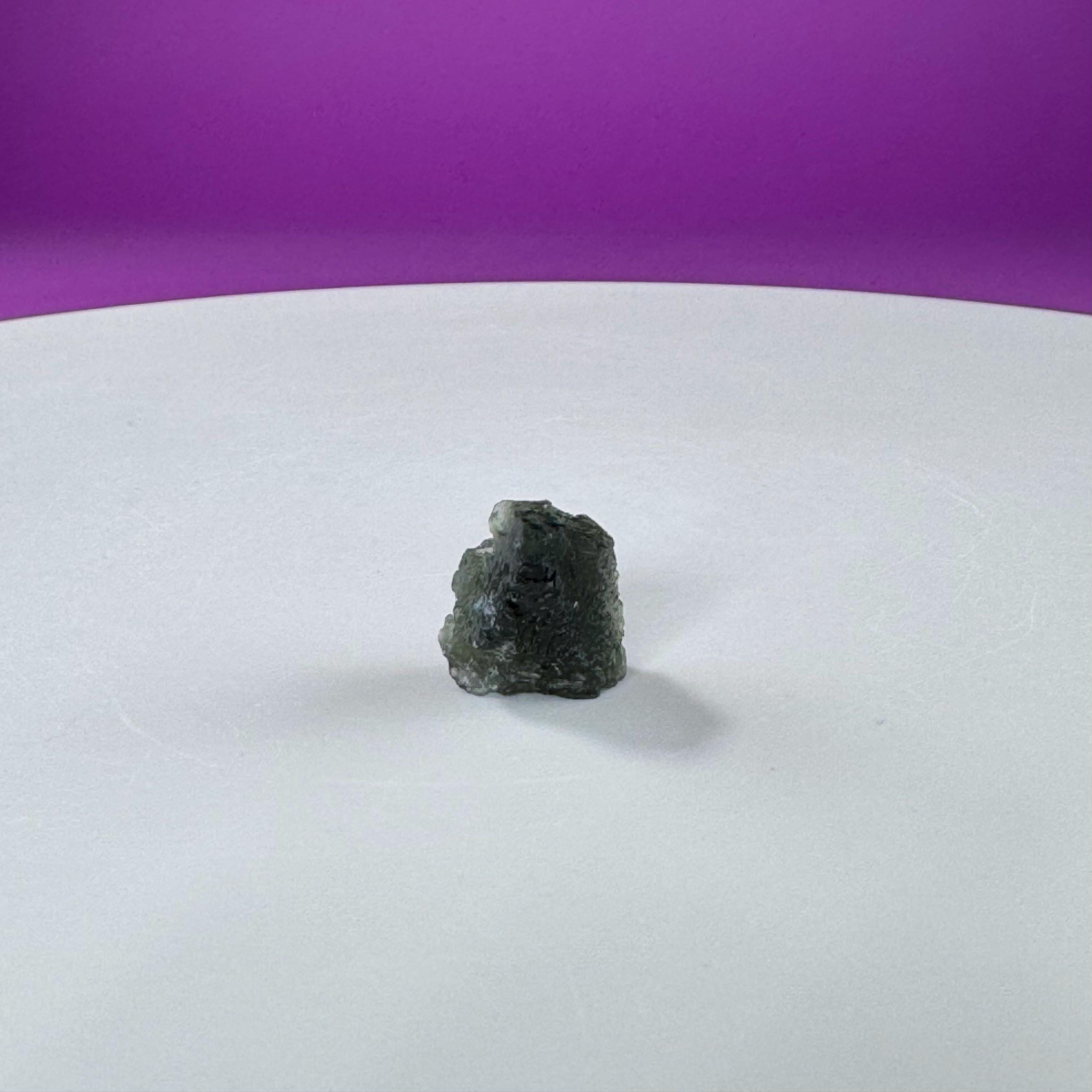 Moldavite Specimen (Chlum, Czech Republic) (Includes Display Box)